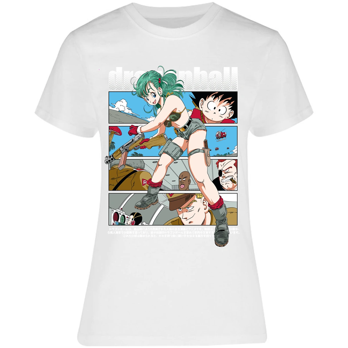 Blusa Dragon Ball Bulma Dragon Ball Blusa para Mujer 11