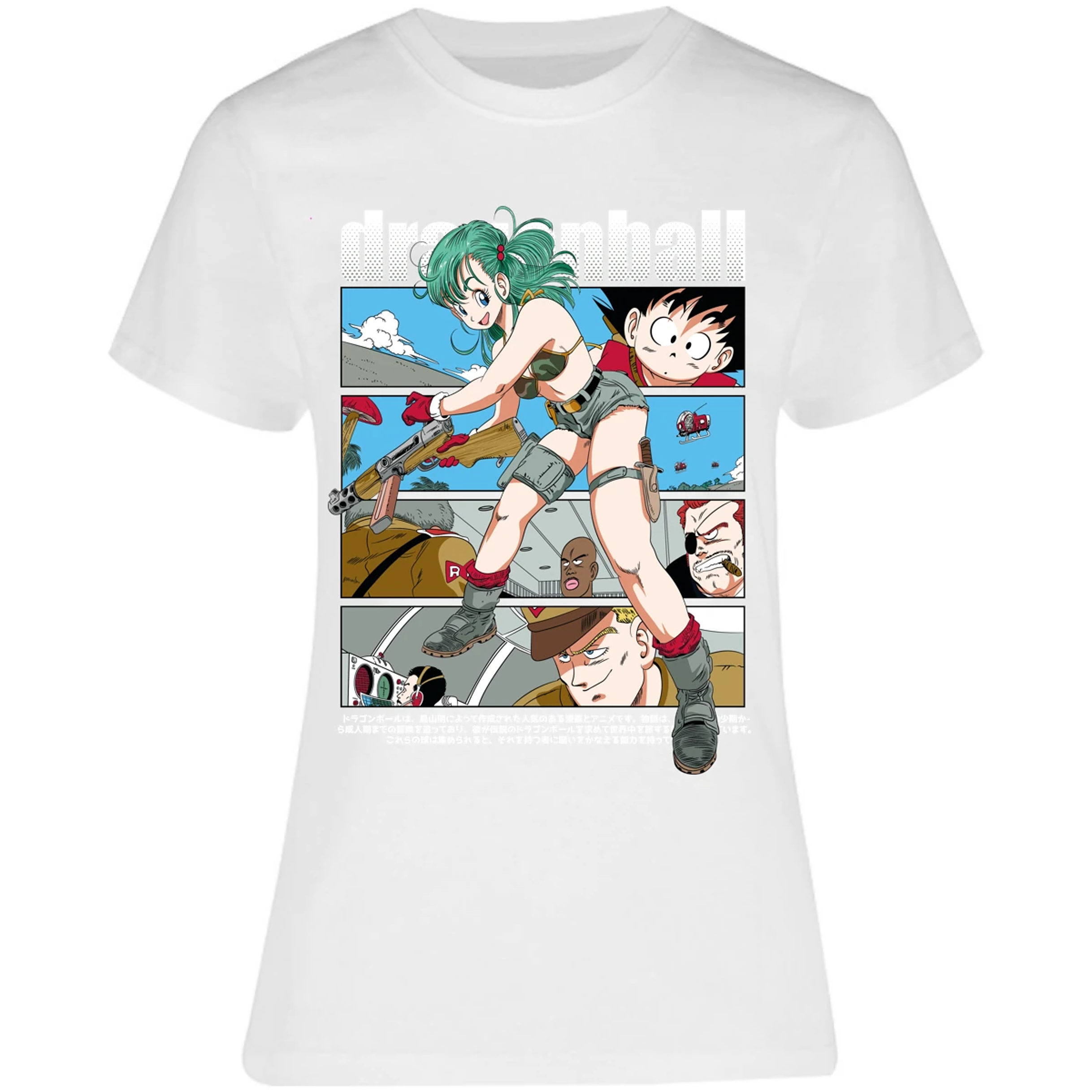 Blusa Dragon Ball Bulma Dragon Ball Blusa para Mujer 11