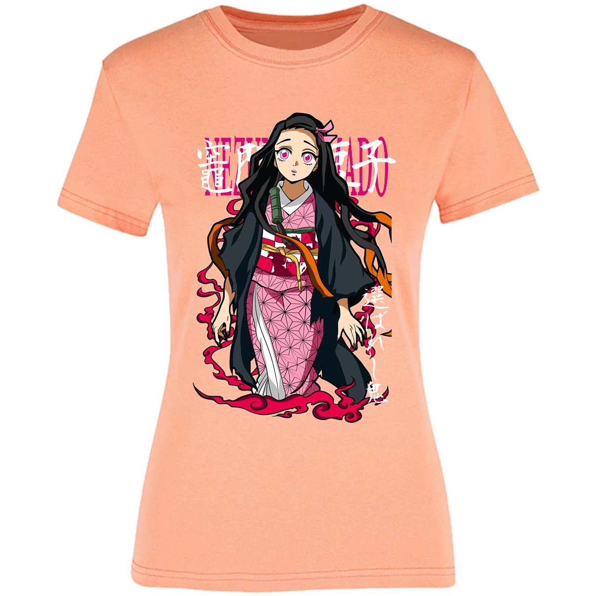 Blusa Demon Slayer Nezuko Sol Blusa para Mujer 18