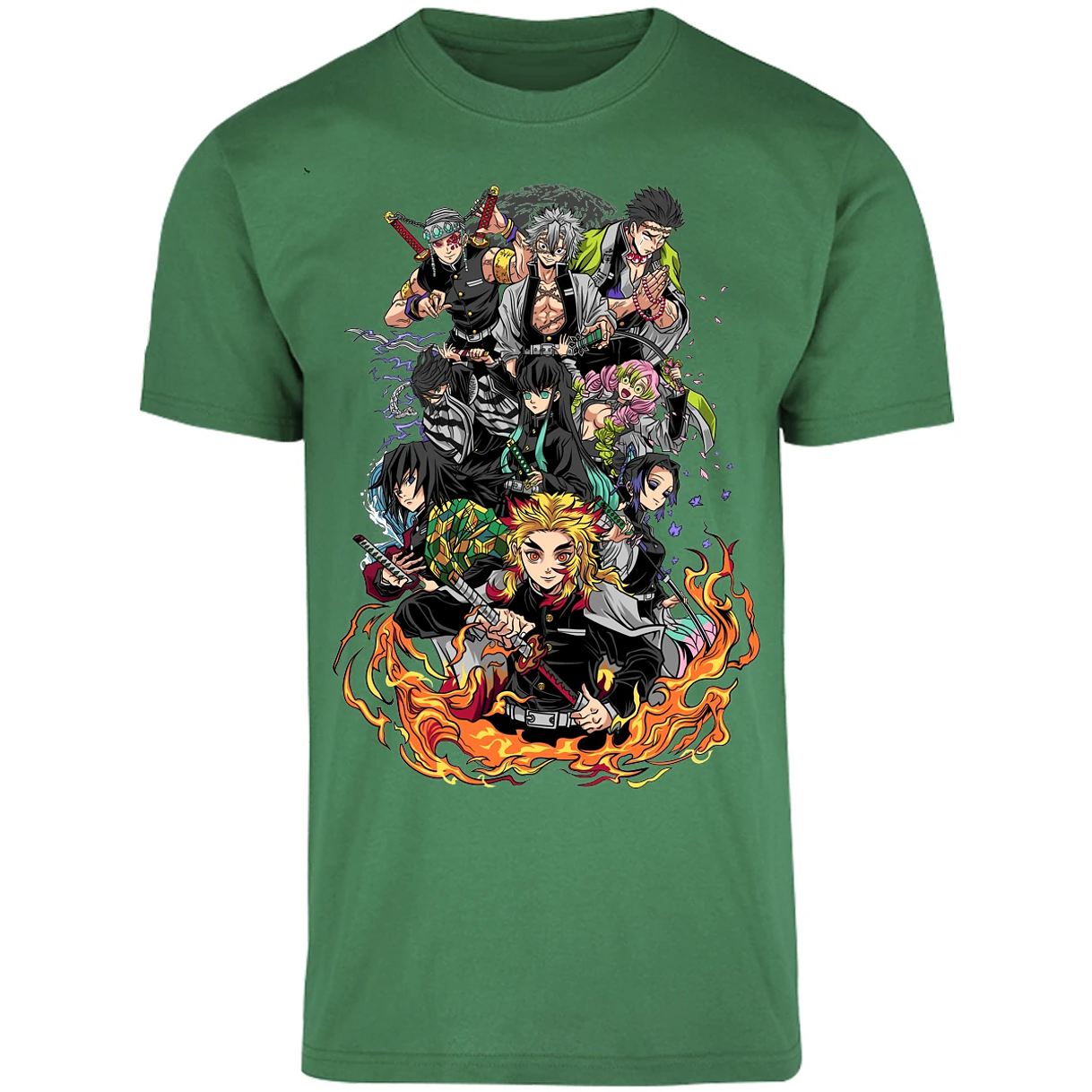 Playera Demon Slayer Pilares Kimetsu para Adulto 28