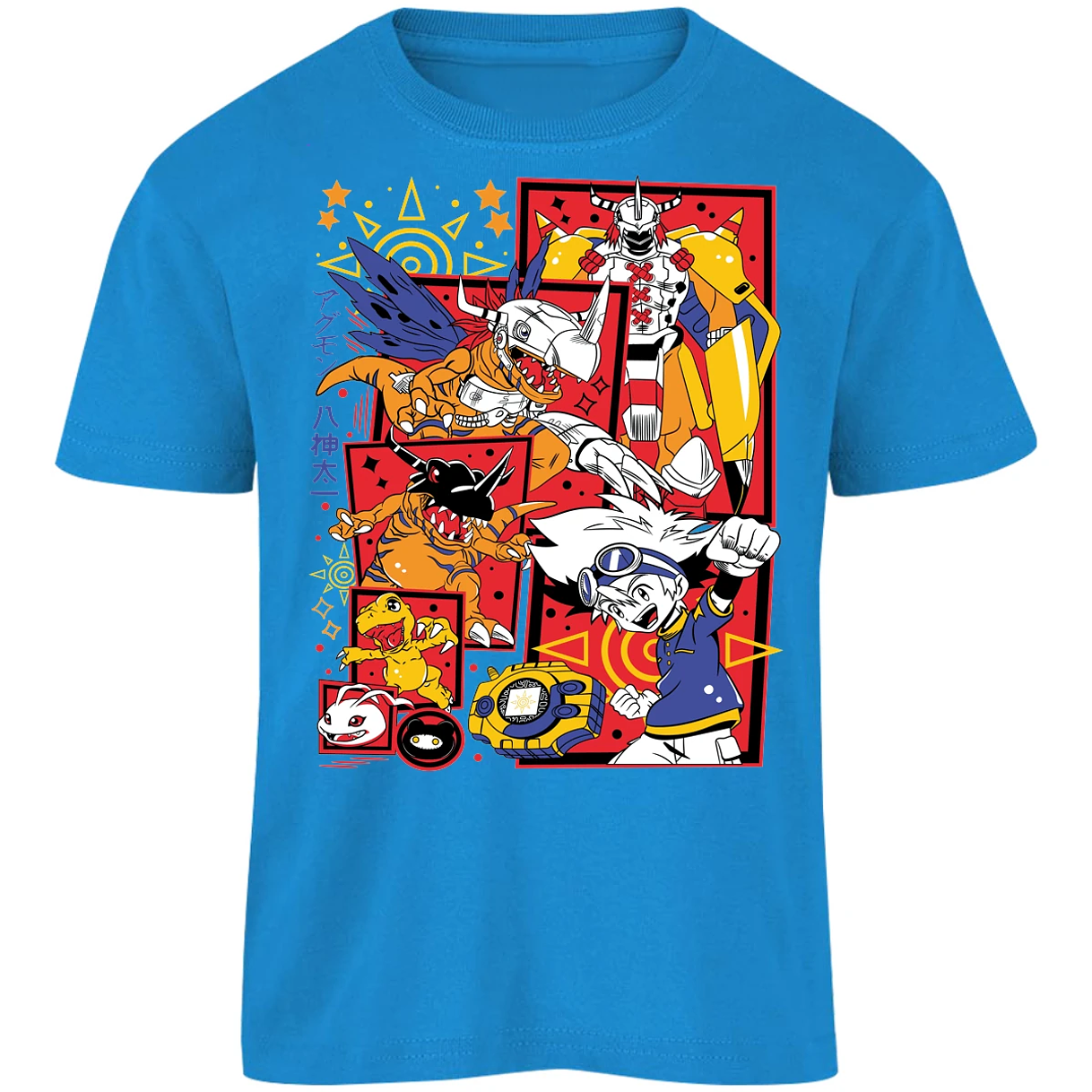 Playera Digimon Tai Anime para Niño 3