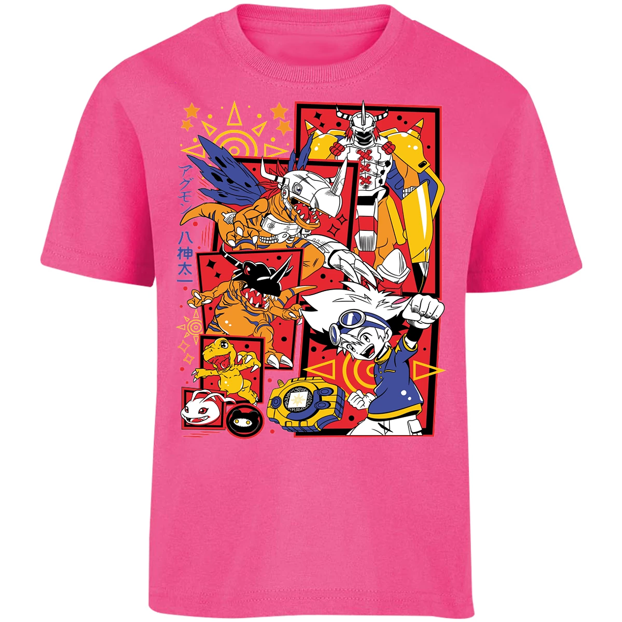 Playera Digimon Tai Anime para Niño 5