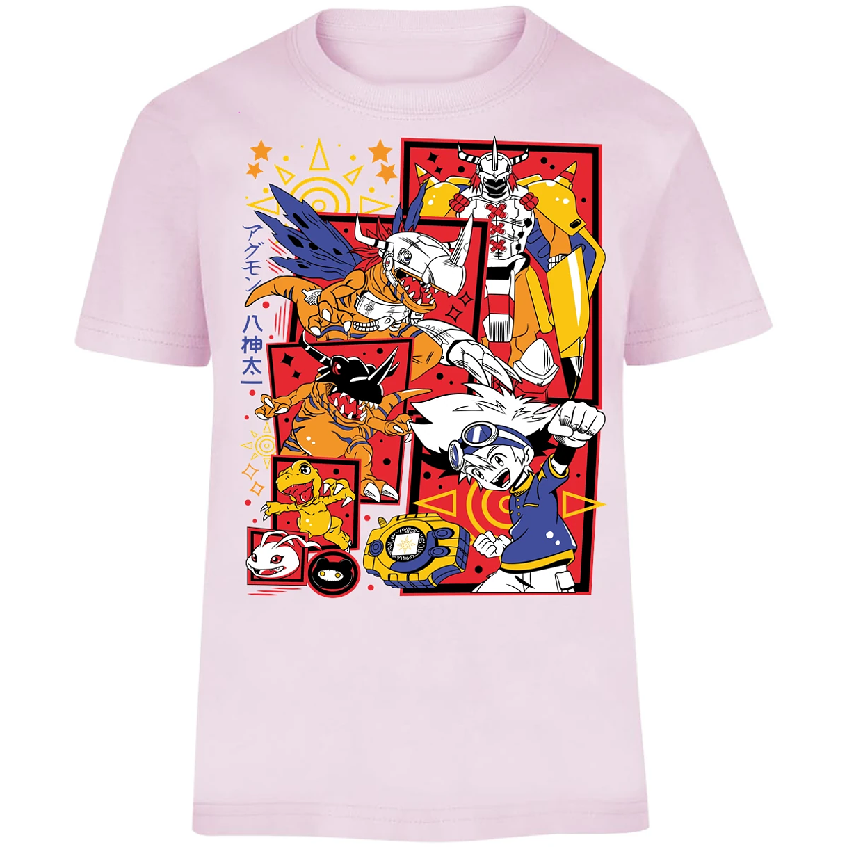 Playera Digimon Tai Anime para Niño 9