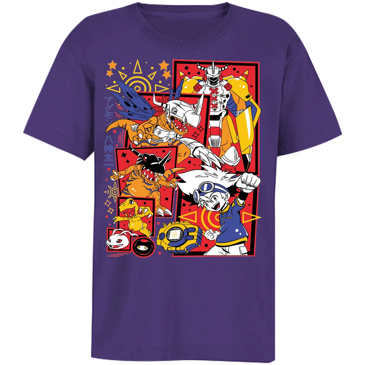 Playera Digimon Tai Anime para Niño 13