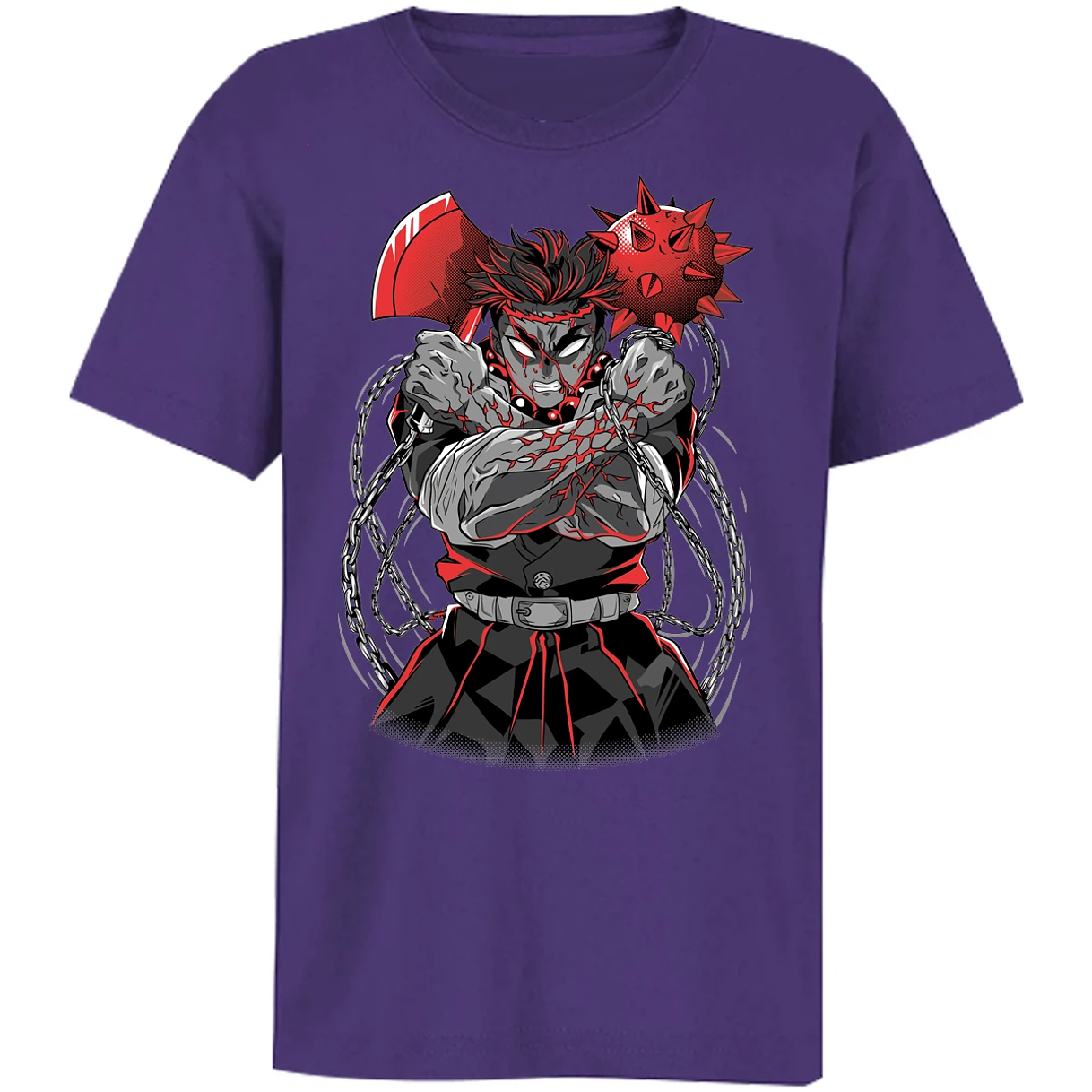 Playera Demon Slayer Gyomei Himejima para Niño 15