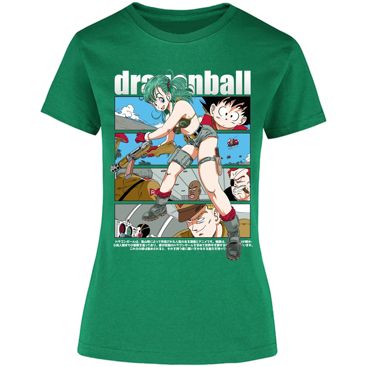 Blusa Dragon Ball Bulma Dragon Ball Blusa para Mujer 7