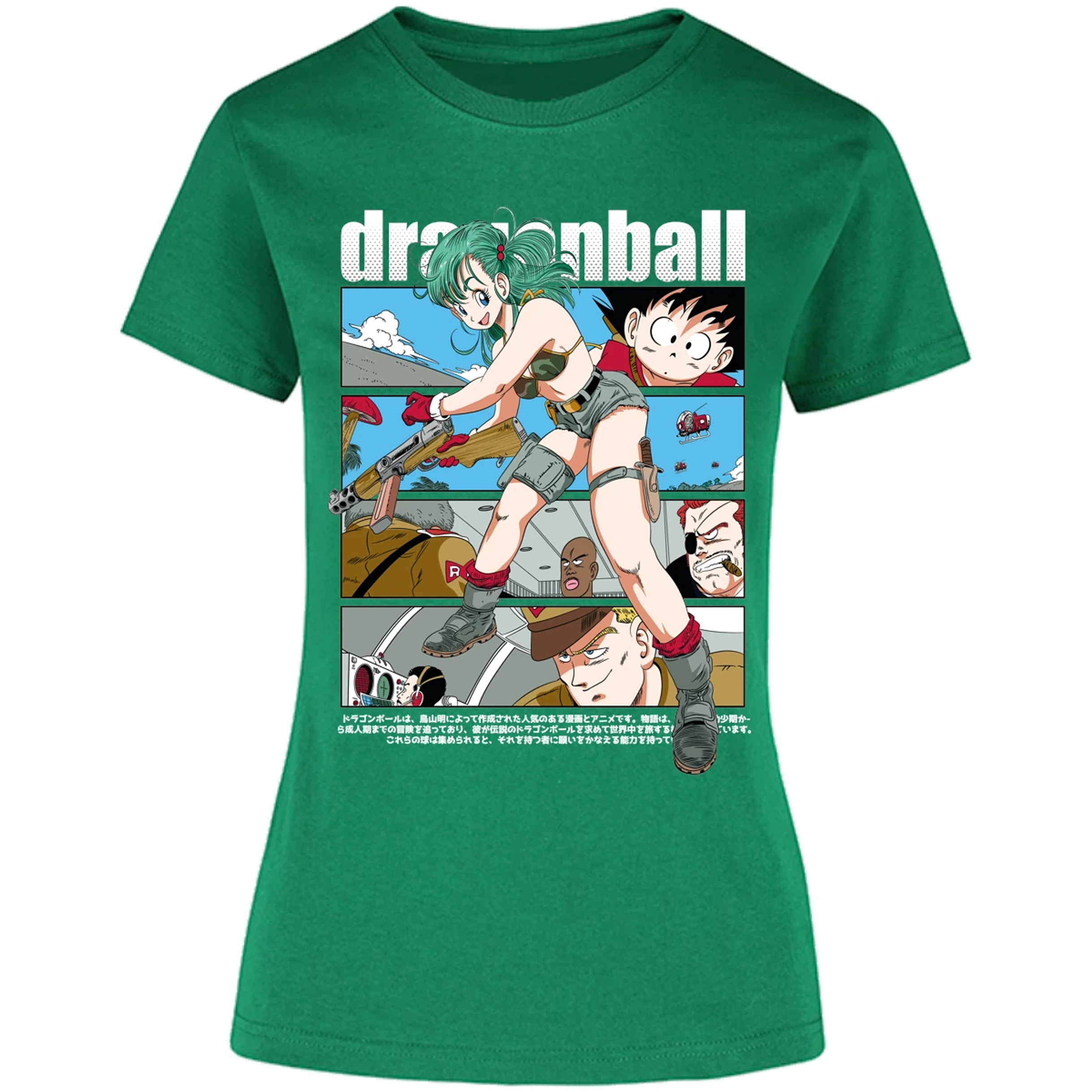Blusa Dragon Ball Bulma Dragon Ball Blusa para Mujer 7