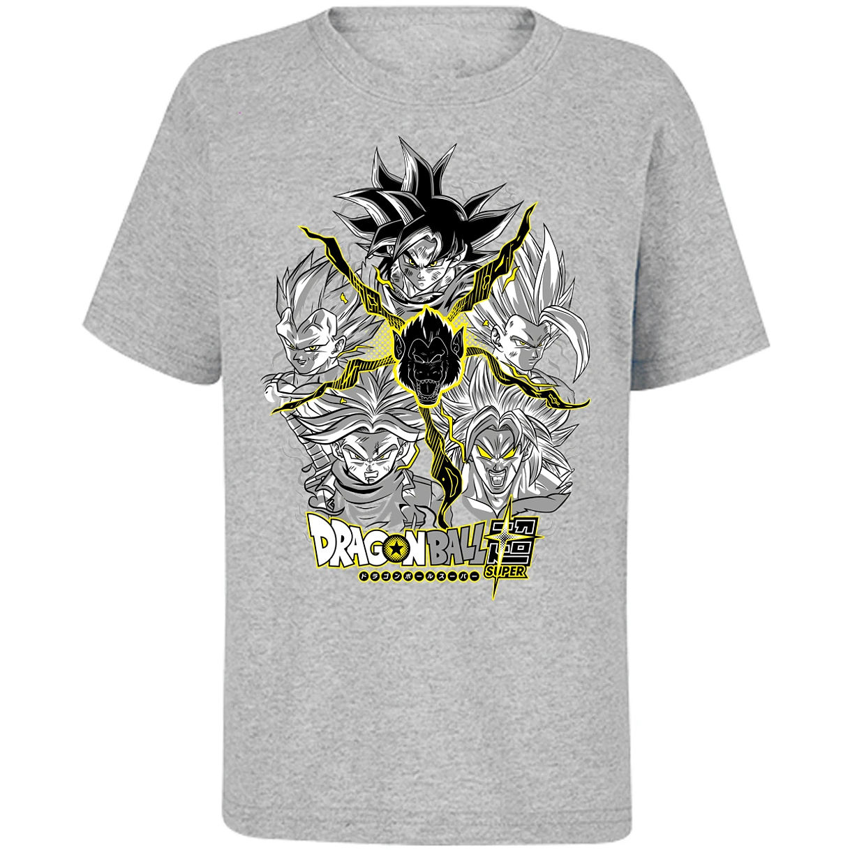 Playera Dragon Ball Saiyans para Niño 11