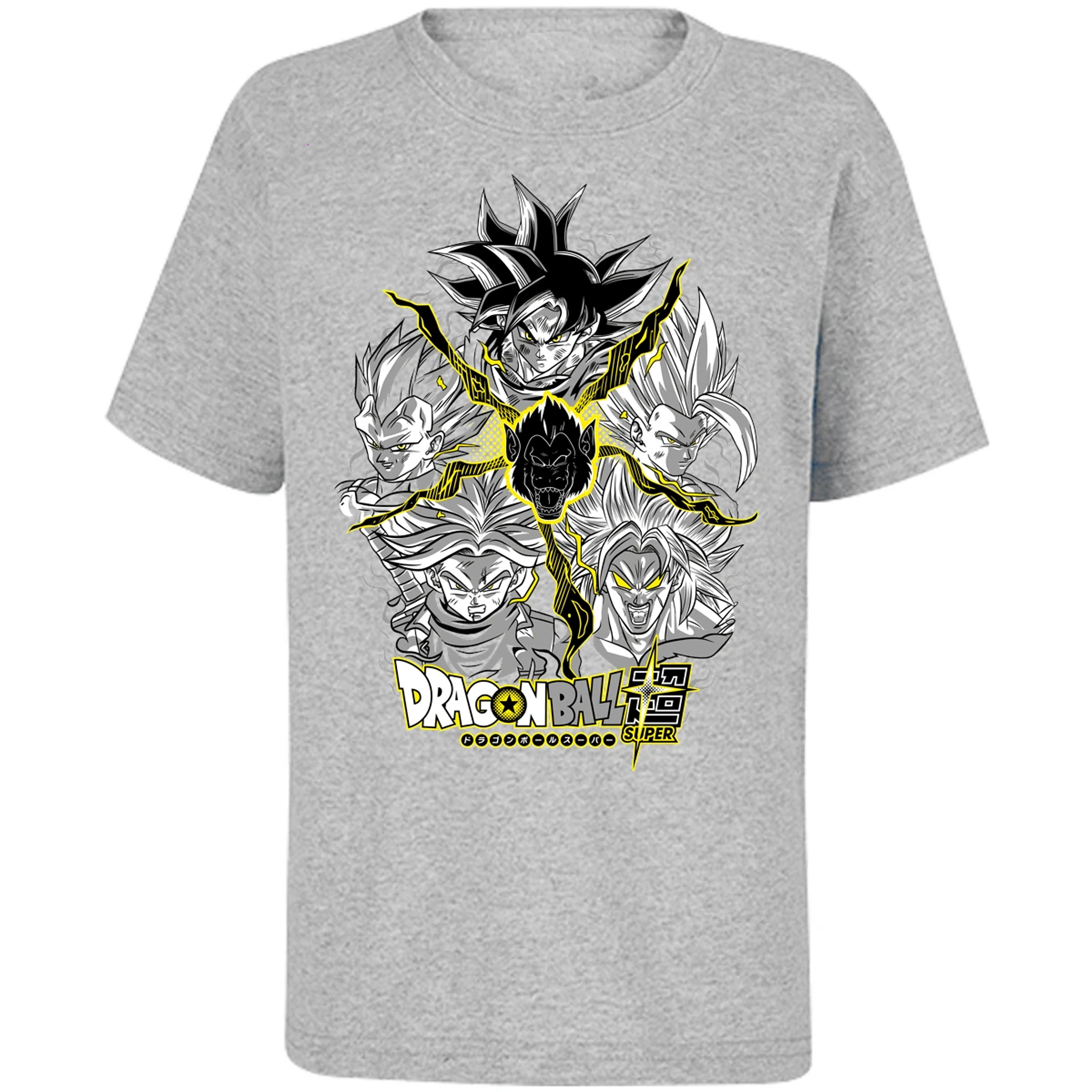 Playera Dragon Ball Saiyans para Niño 11