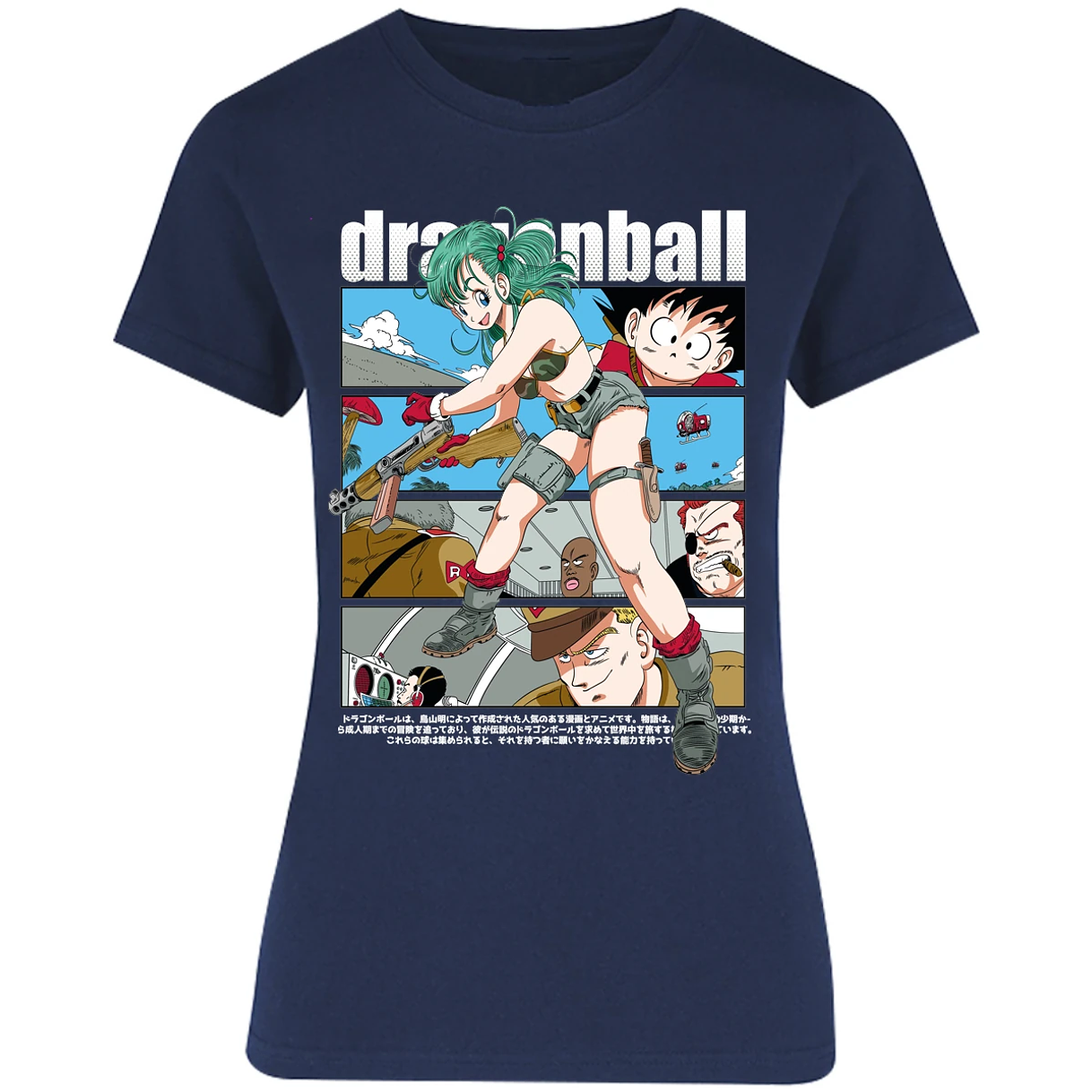 Blusa Dragon Ball Bulma Dragon Ball Blusa para Mujer 13