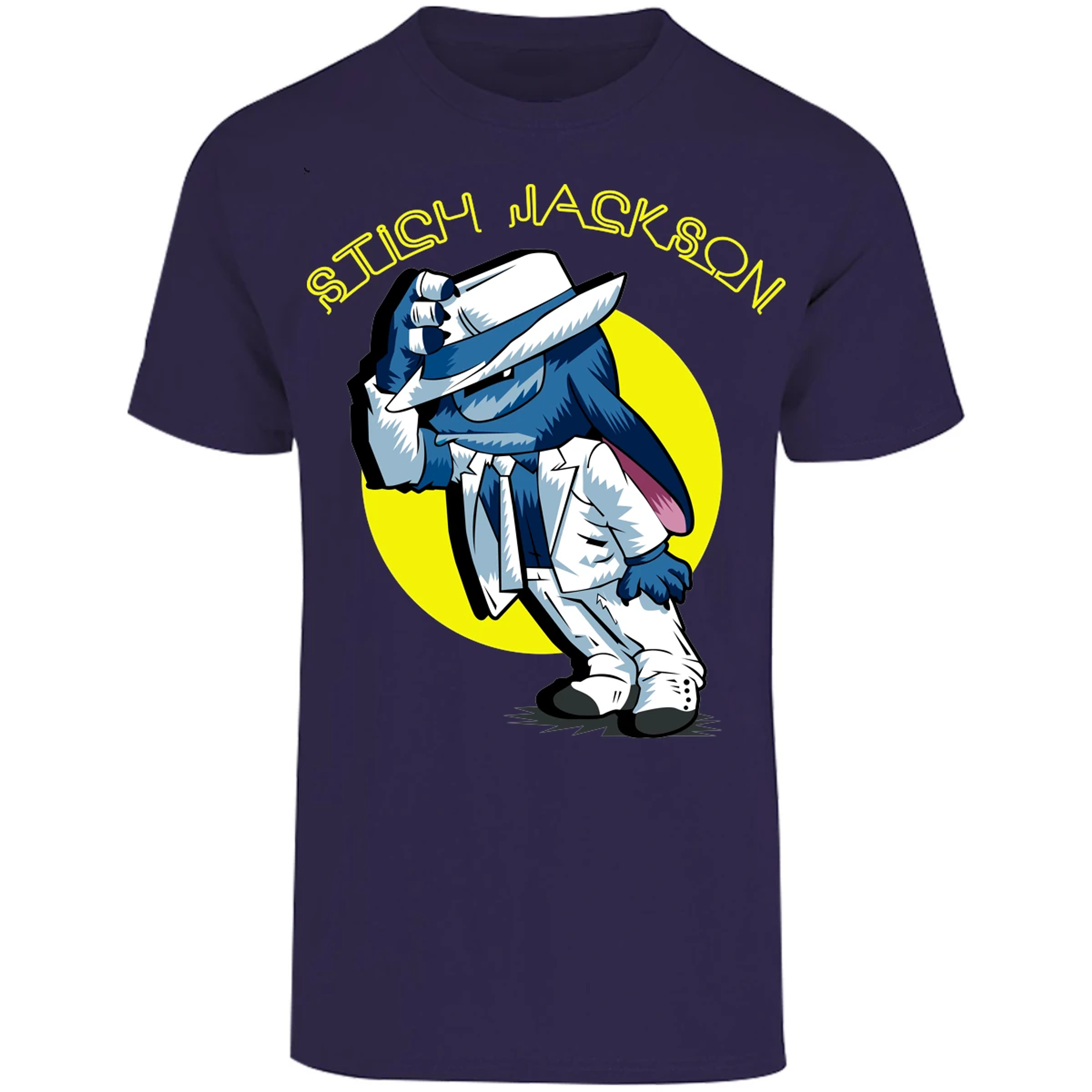 Playera Es De Series Y Peliculas Stitch Jackson para Adulto 16