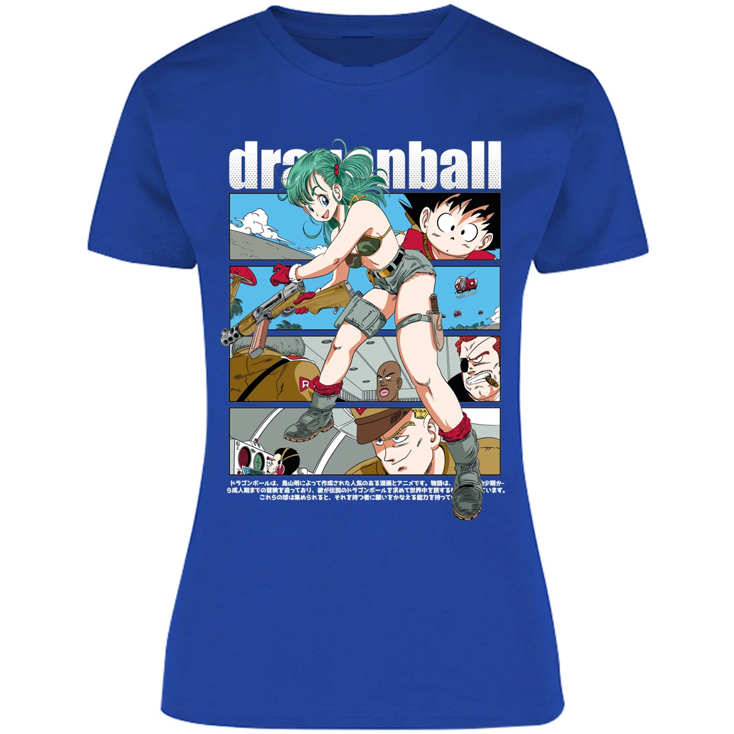 Blusa Dragon Ball Bulma Dragon Ball Blusa para Mujer 5