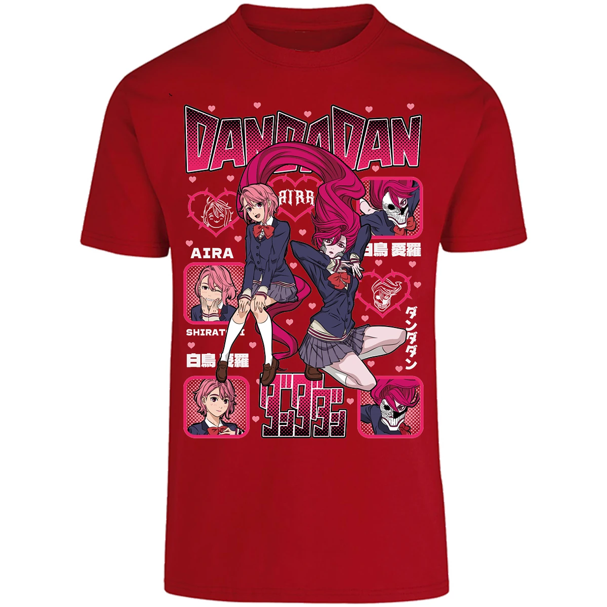 Playera Dandadan Aira para Adulto 8