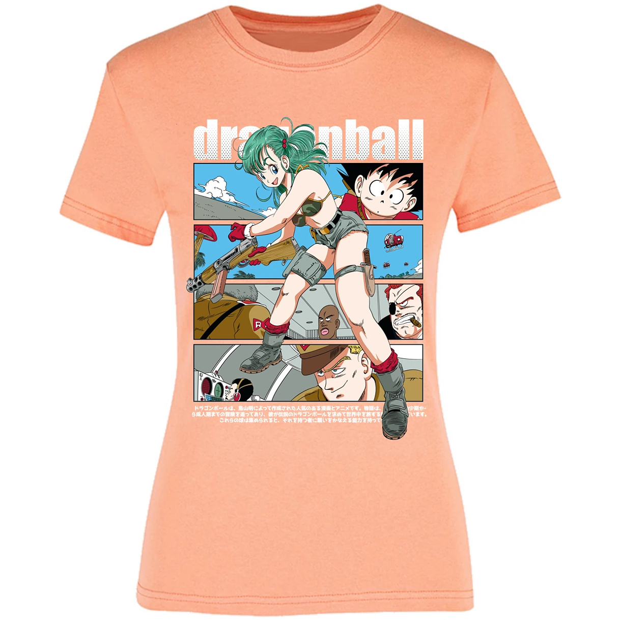 Blusa Dragon Ball Bulma Dragon Ball Blusa para Mujer 16