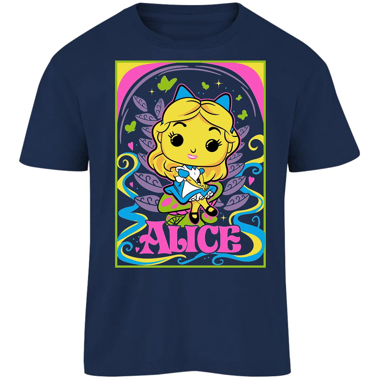 Playera Disney Alicia Funko para Niño 4