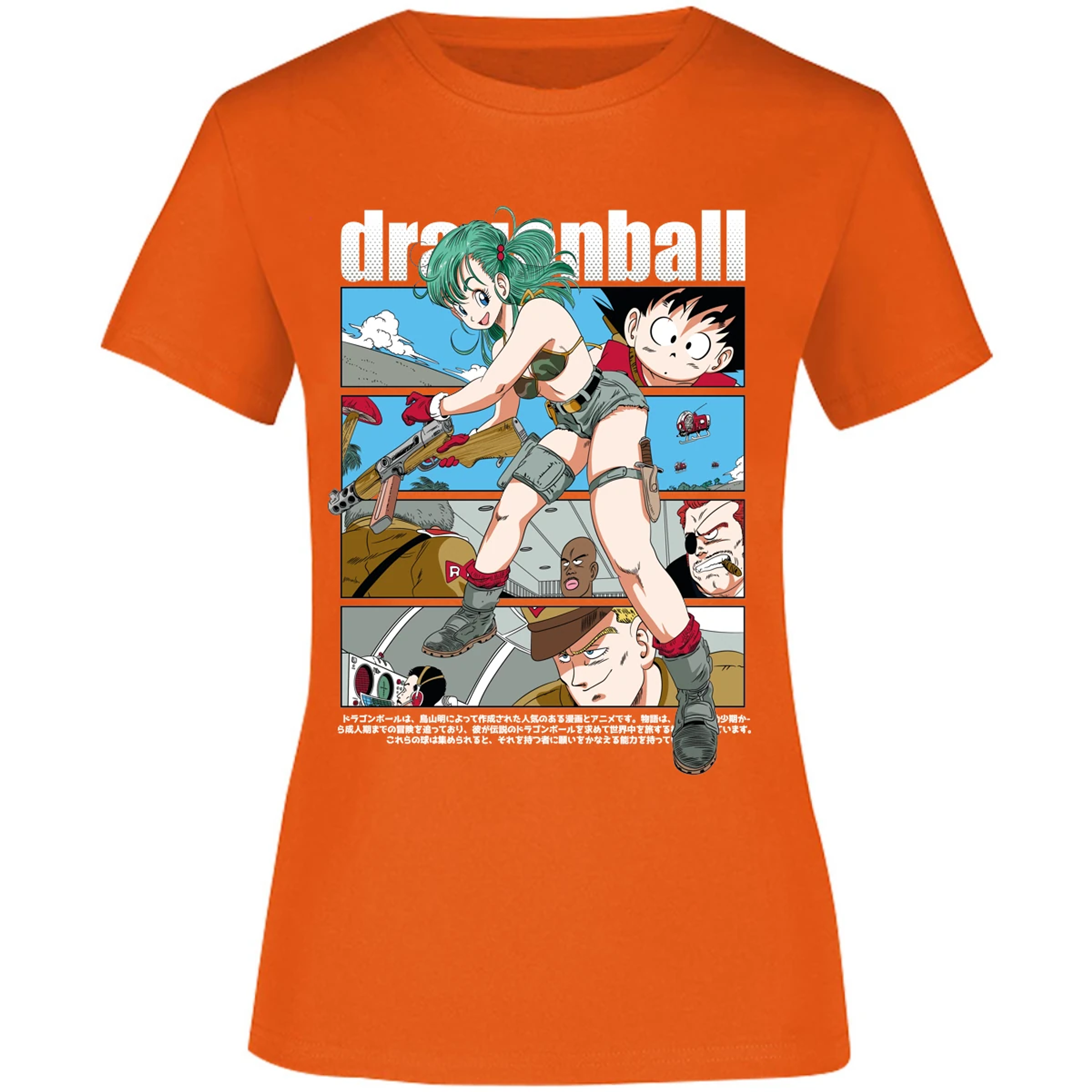 Blusa Dragon Ball Bulma Dragon Ball Blusa para Mujer 3