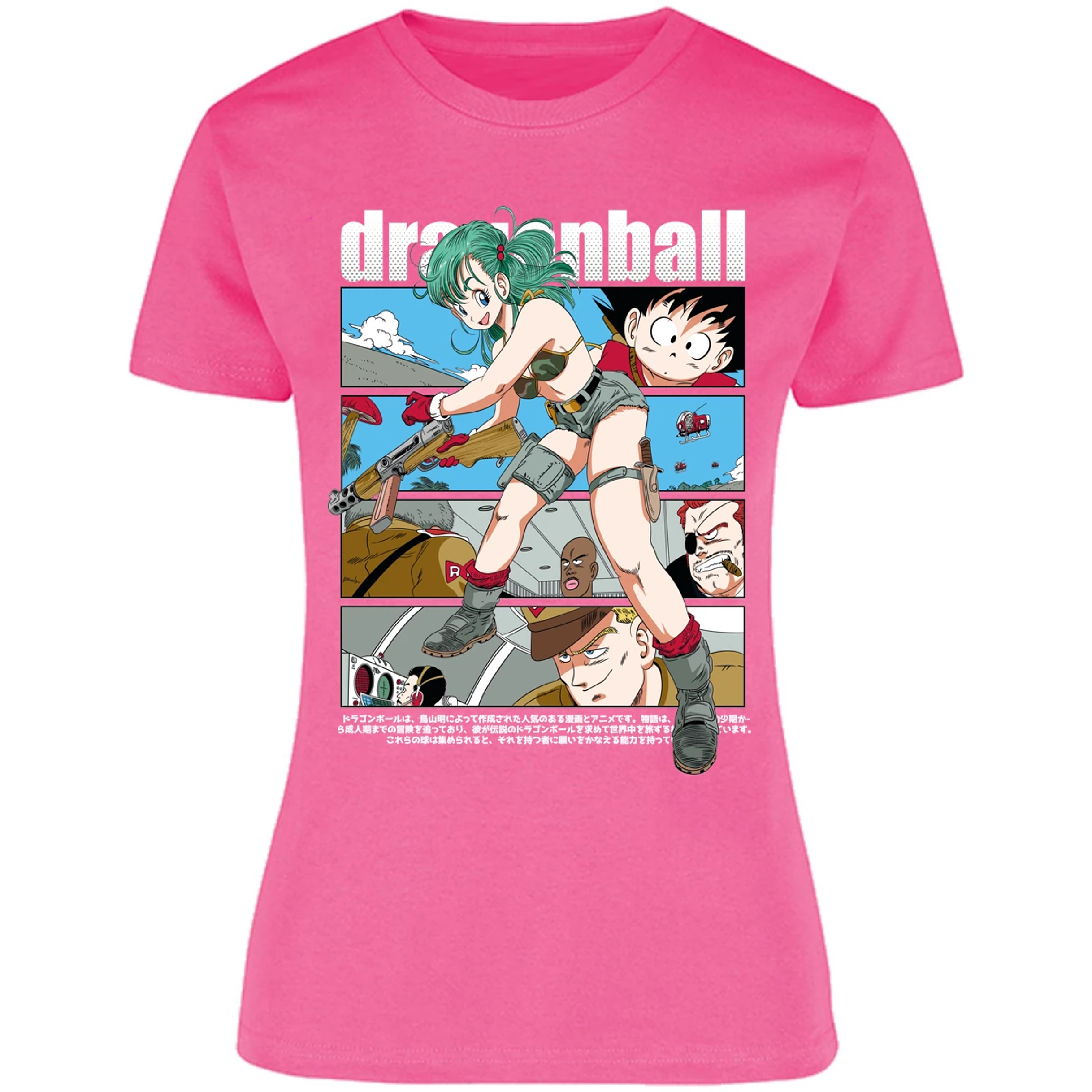 Blusa Dragon Ball Bulma Dragon Ball Blusa para Mujer 15