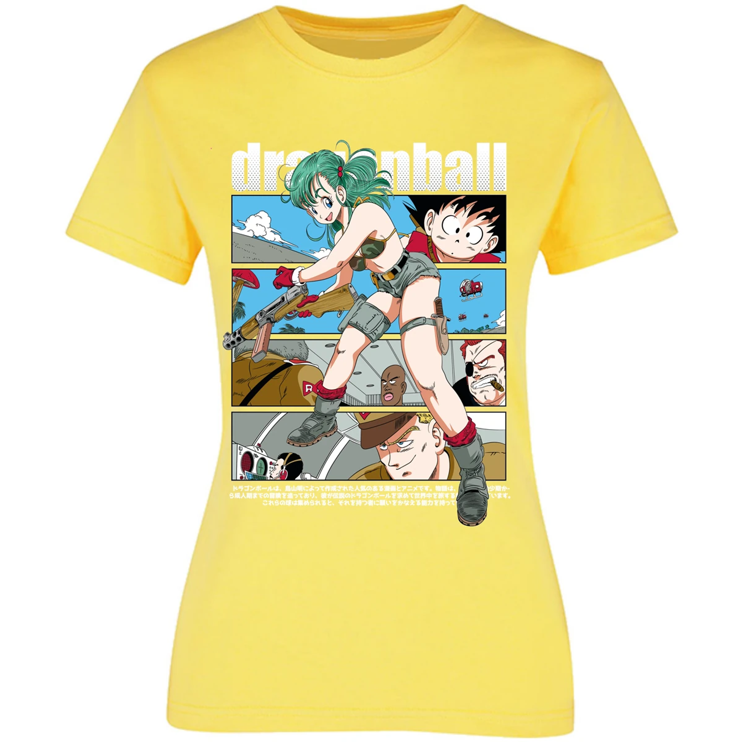 Blusa Dragon Ball Bulma Dragon Ball Blusa para Mujer 18