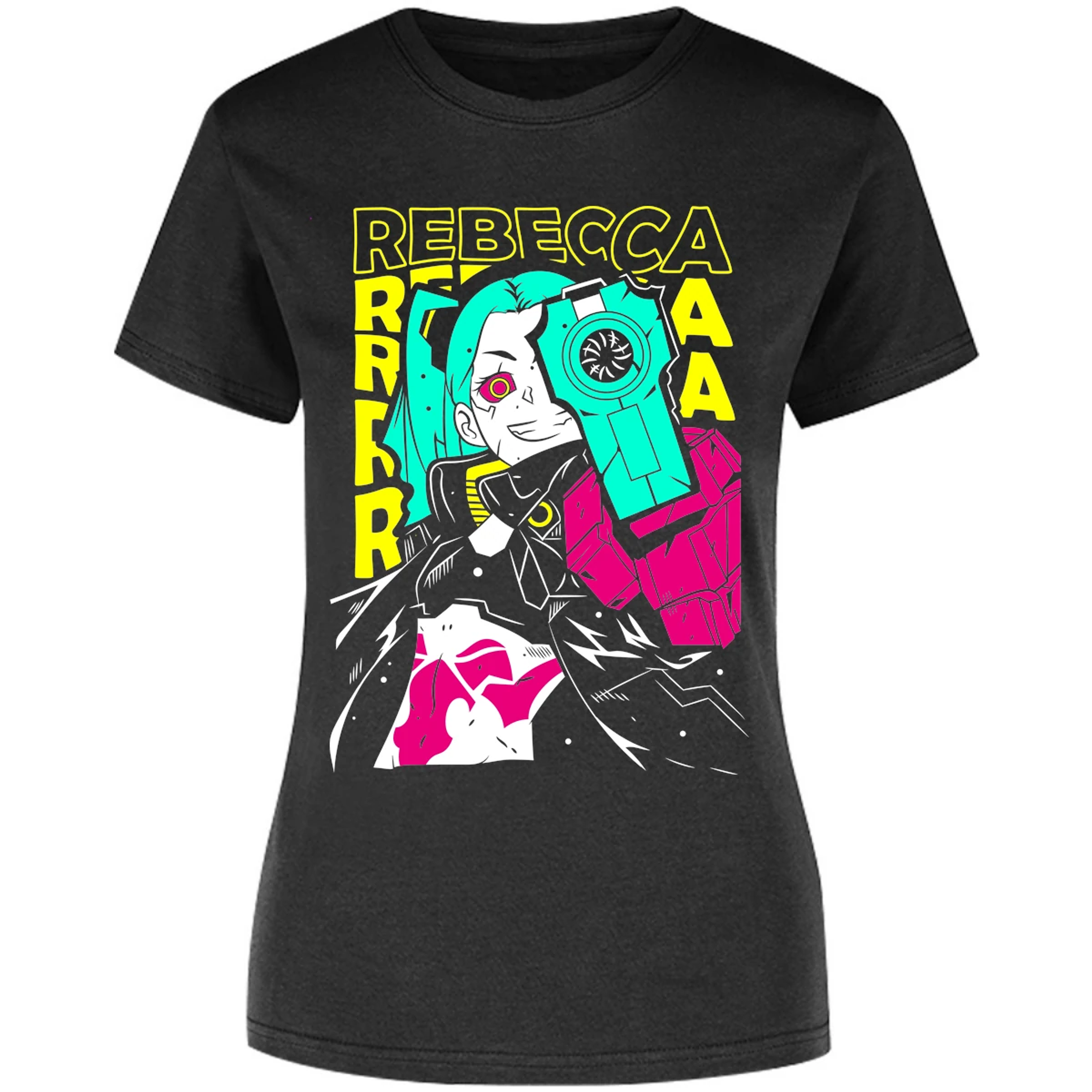 Blusa Cyberpunk Edgerunners Rebecca Cyberpunk Blusa para Mujer 3