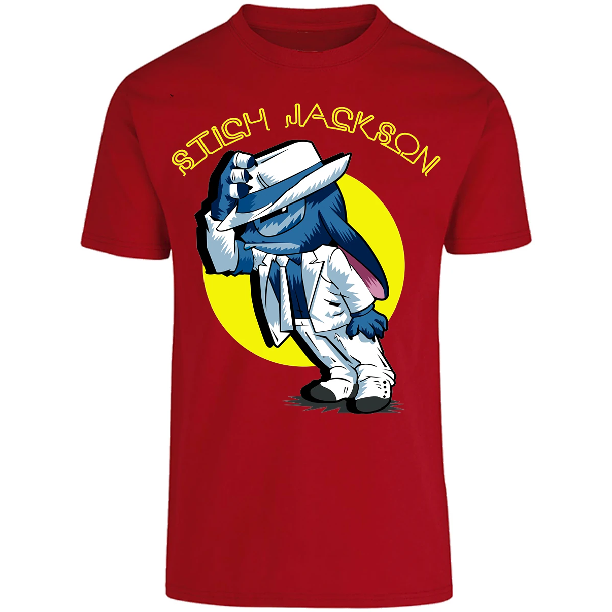 Playera Es De Series Y Peliculas Stitch Jackson para Adulto 8