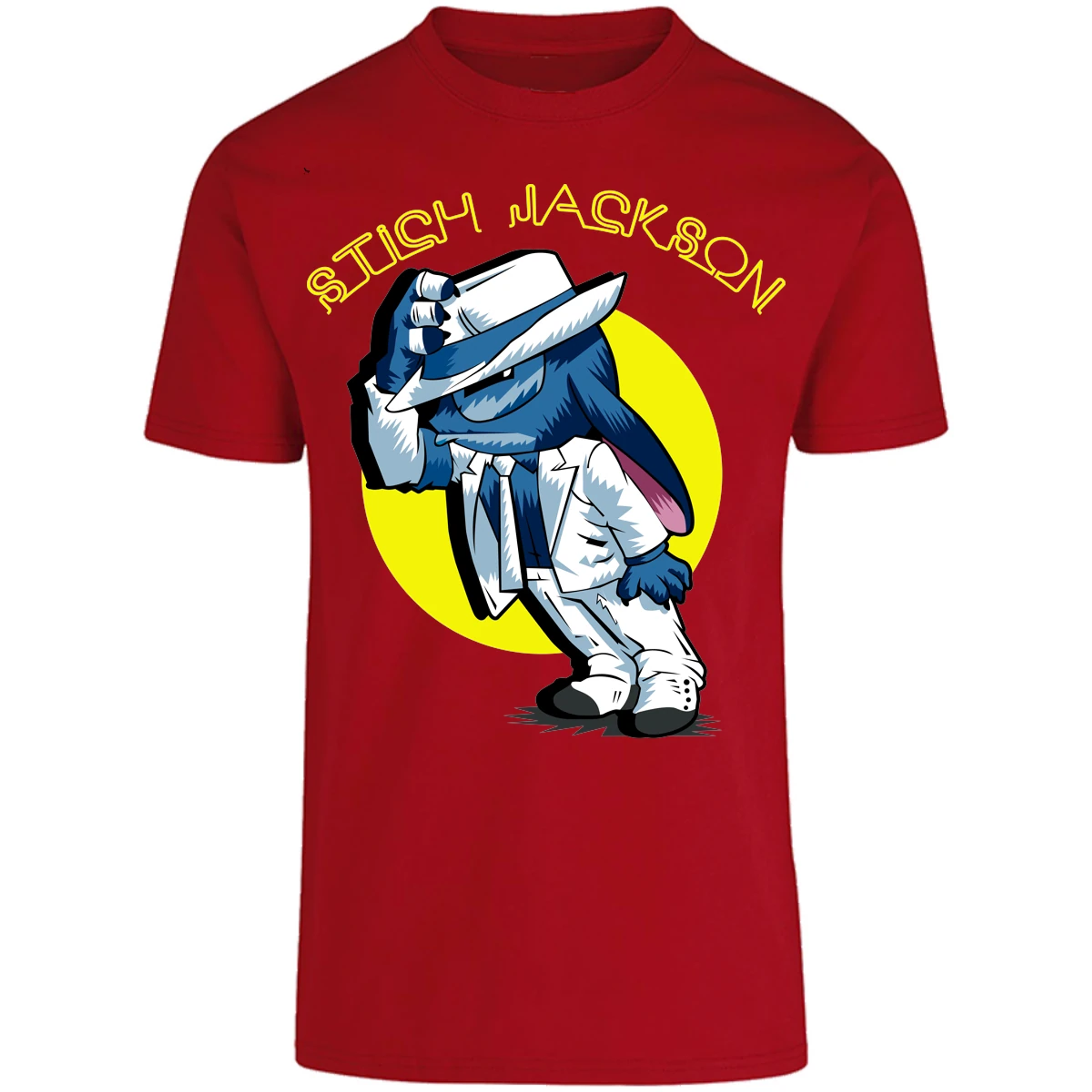 Playera Es De Series Y Peliculas Stitch Jackson para Adulto 8