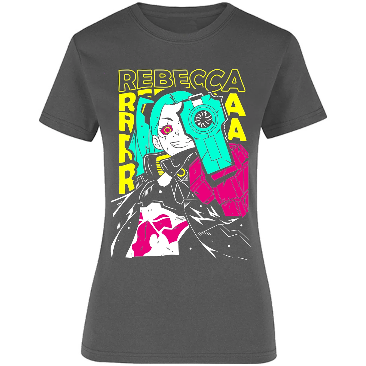 Blusa Cyberpunk Edgerunners Rebecca Cyberpunk Blusa para Mujer 11