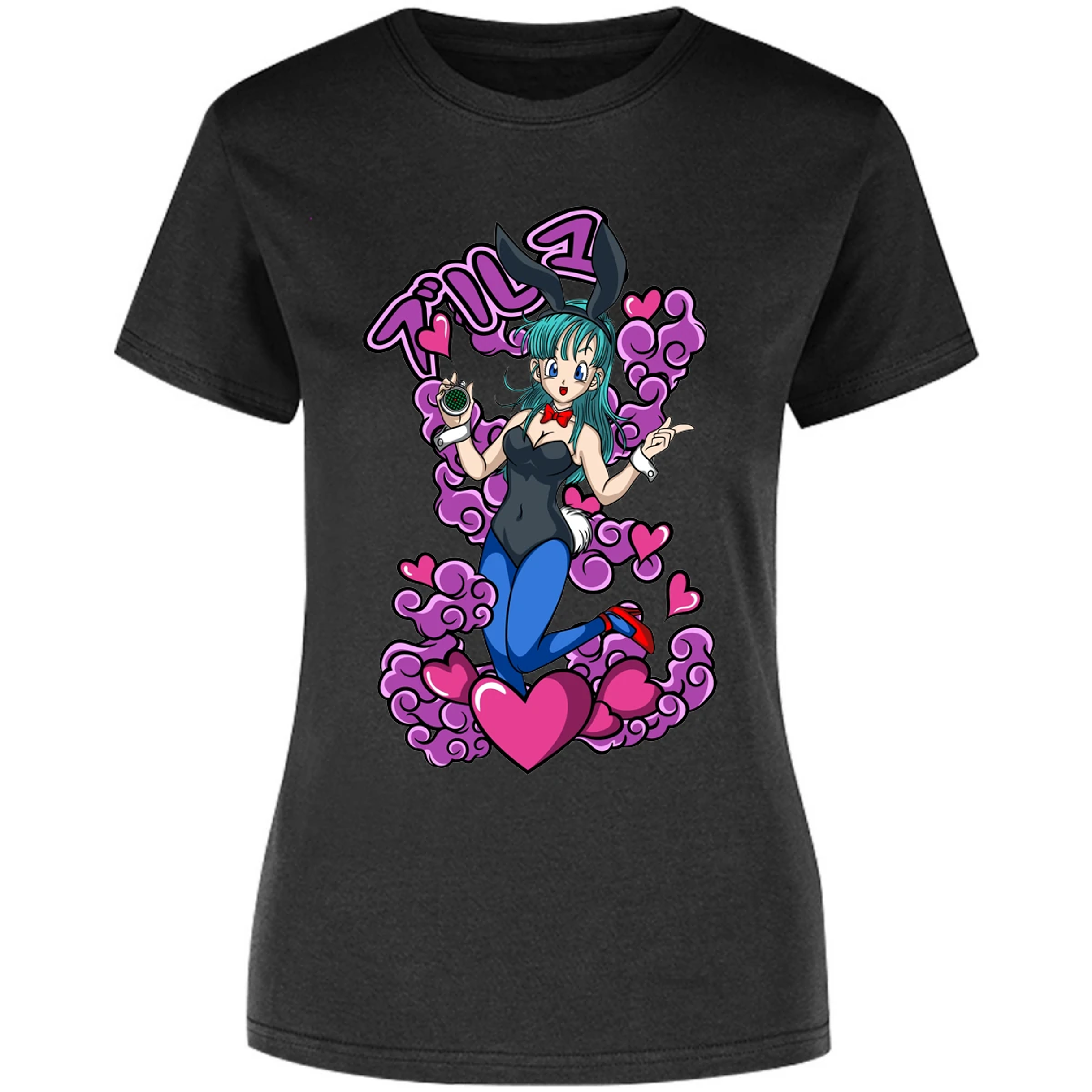 Blusa Dragon Ball Bunny Bulma Blusa para Mujer 1
