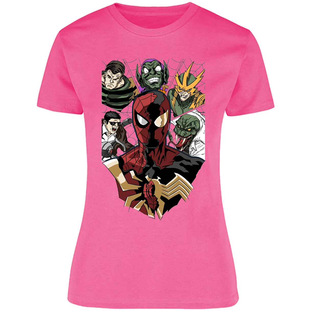 Blusa Es De Series Y Peliculas Spiderman Vs Villanos Blusa para Mujer 8
