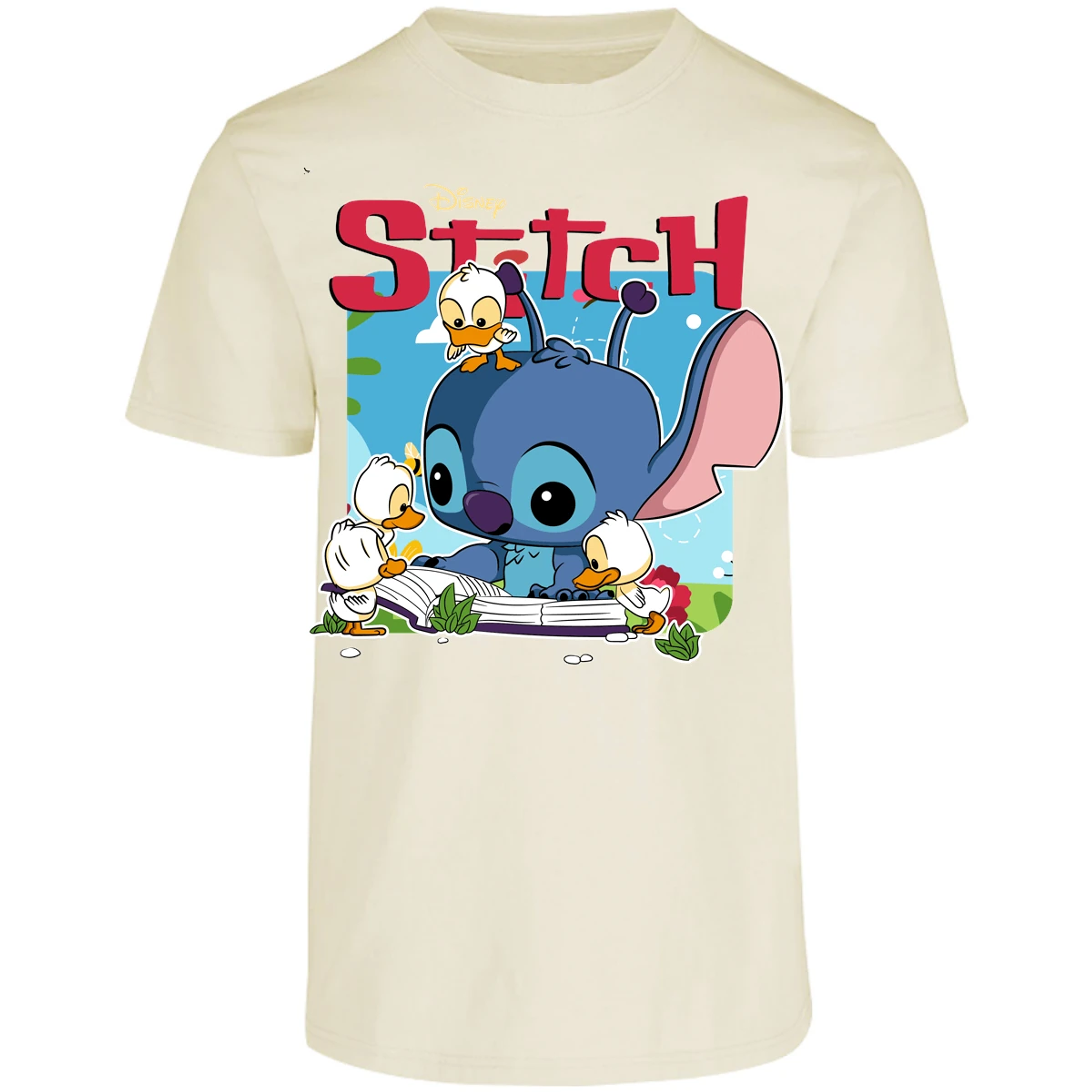 Playera Es De Series Y Peliculas Stitch Patitos Funko para Adulto 16