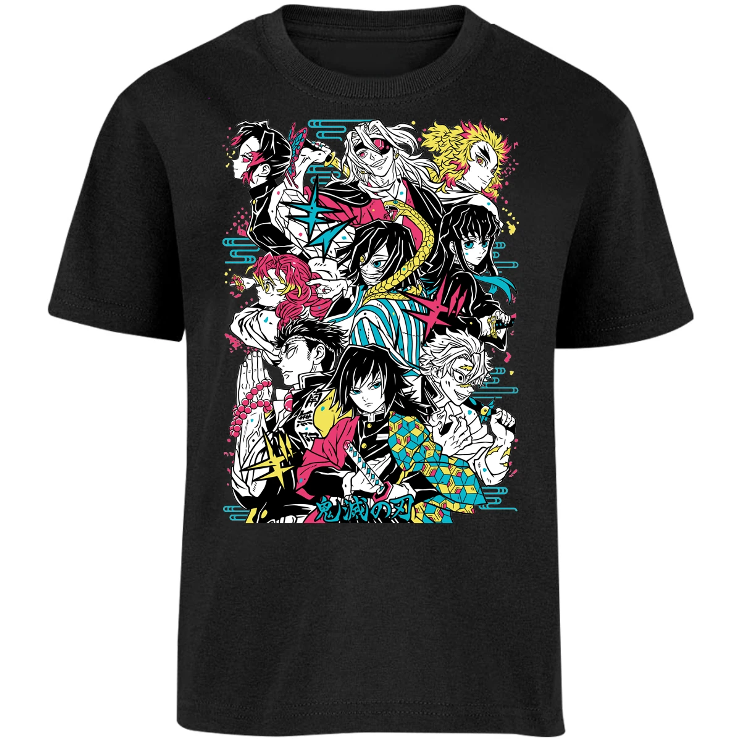 Playera Demon Slayer Hashiras Anime para Niño 6