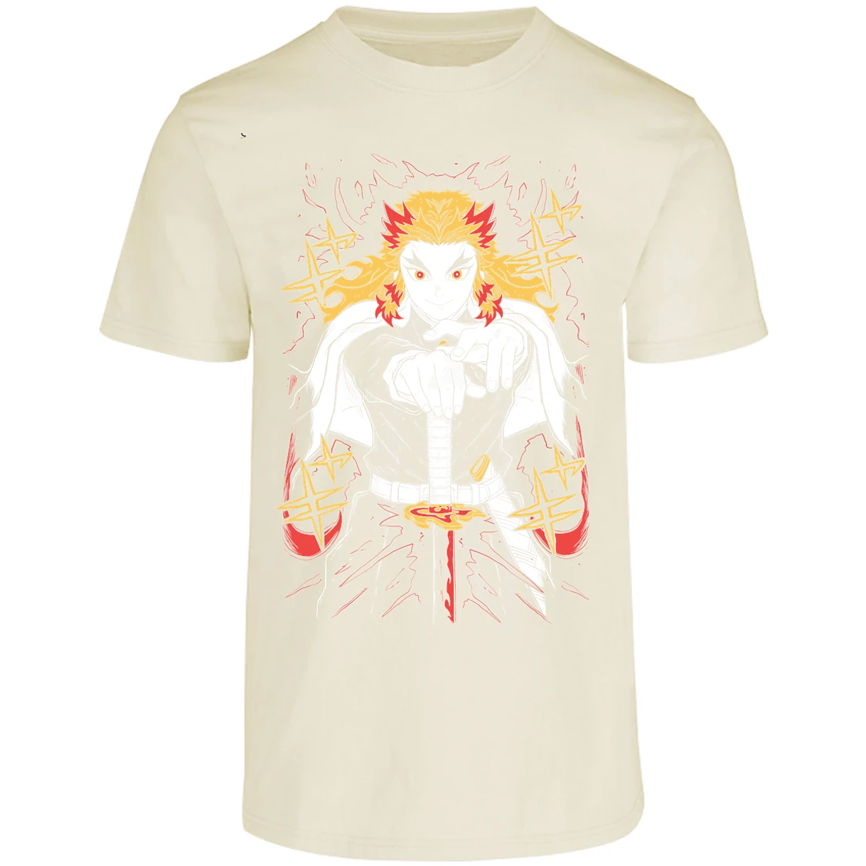 Playera Demon Slayer Rengoku para Adulto 20