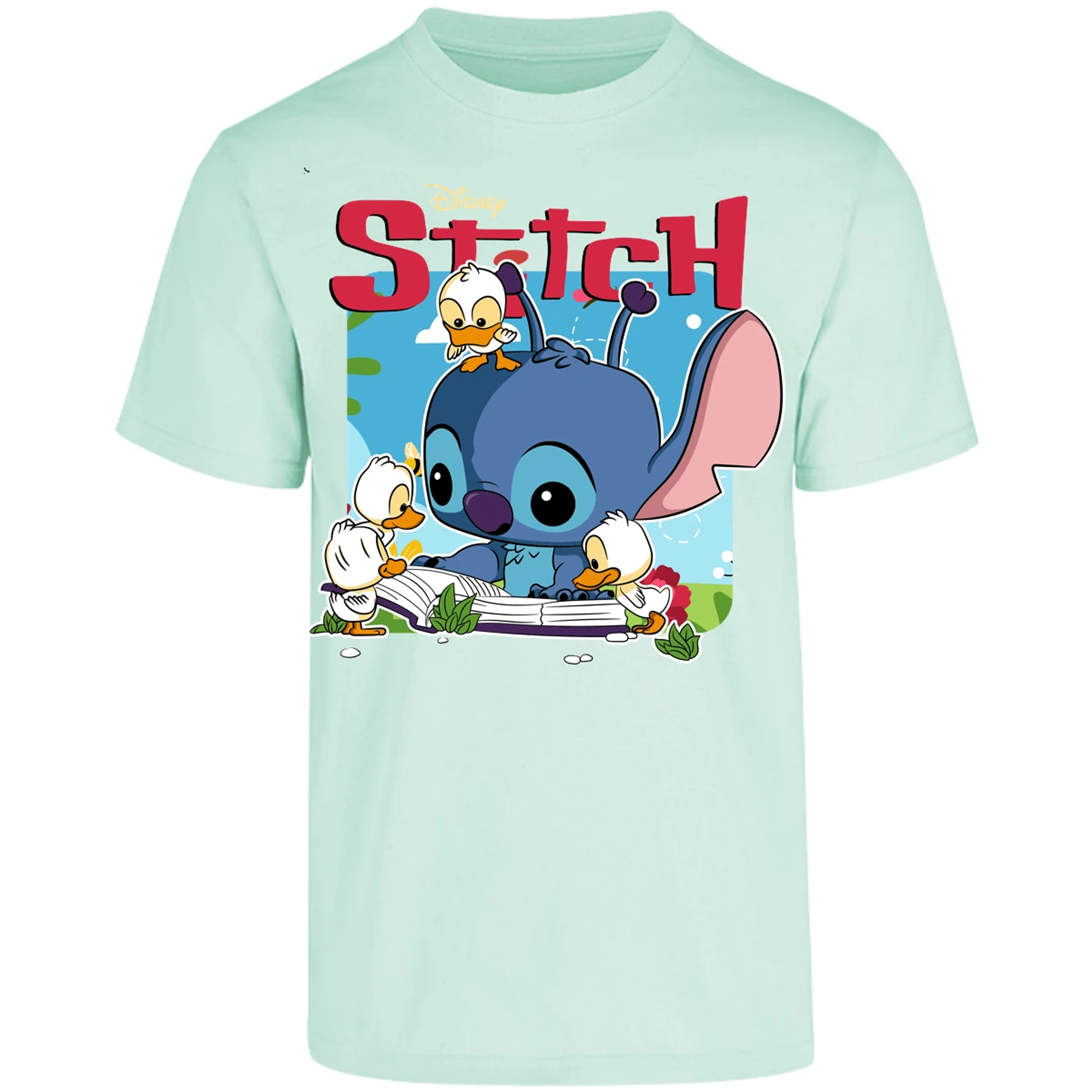 Playera Es De Series Y Peliculas Stitch Patitos Funko para Adulto 4