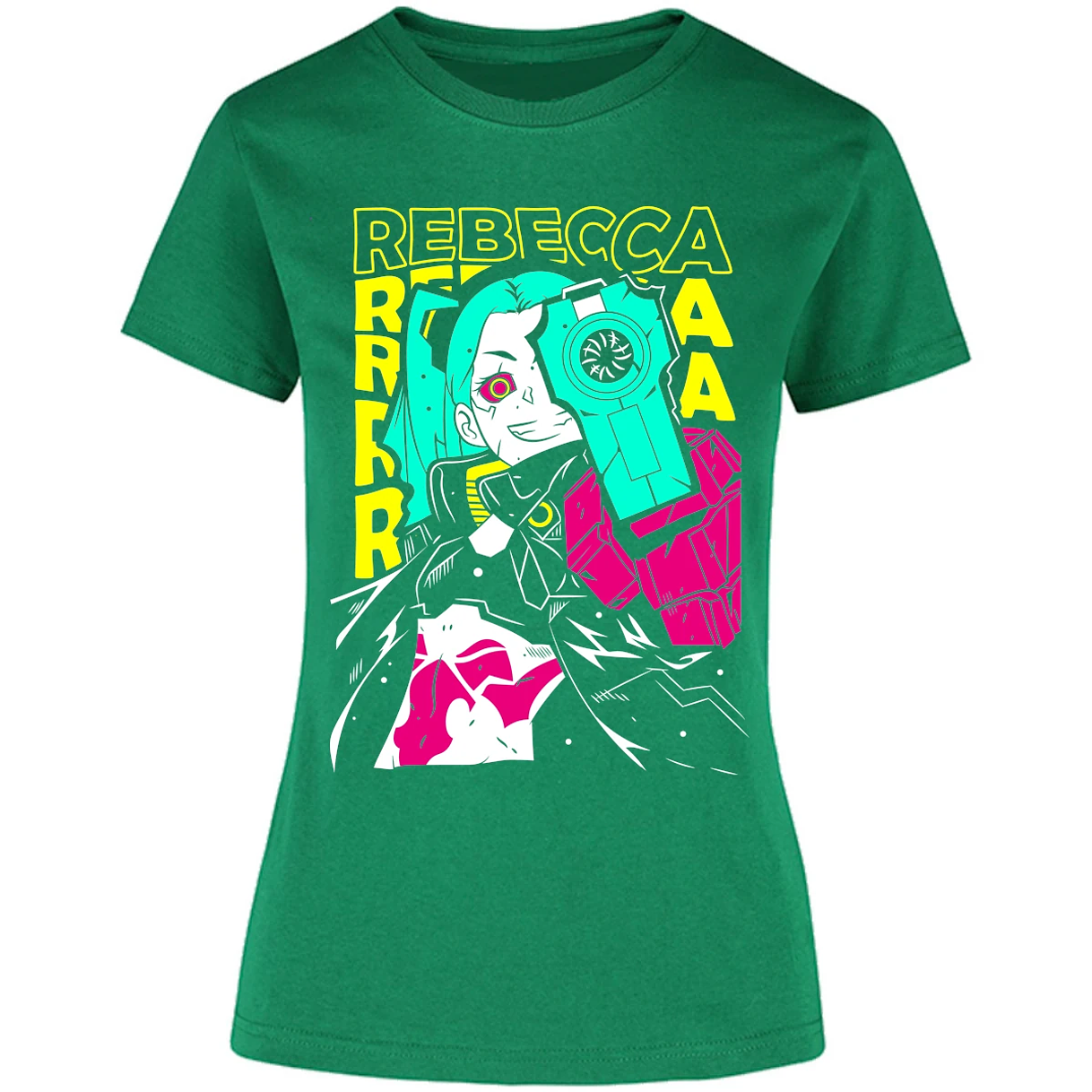 Blusa Cyberpunk Edgerunners Rebecca Cyberpunk Blusa para Mujer 13