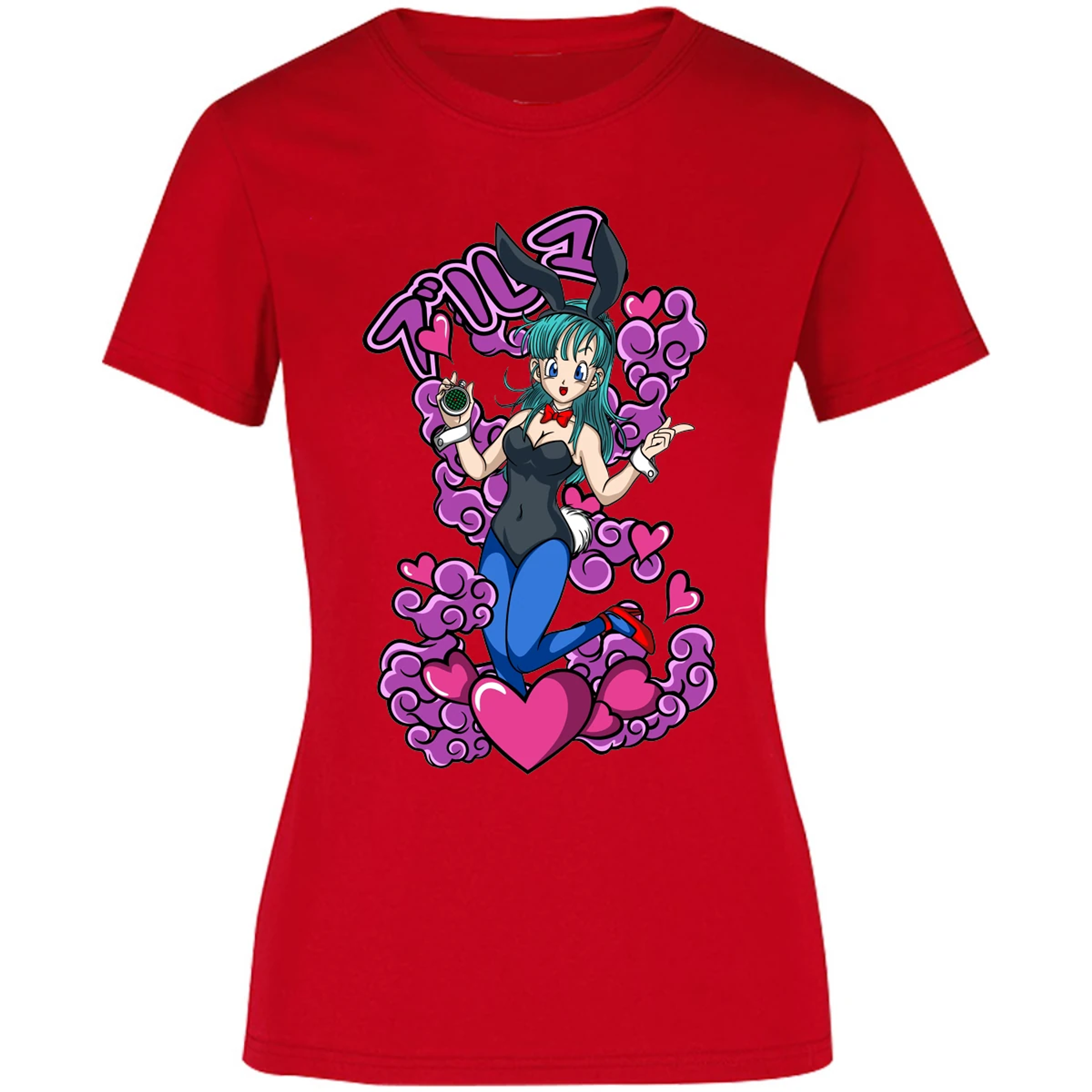 Blusa Dragon Ball Bunny Bulma Blusa para Mujer 6