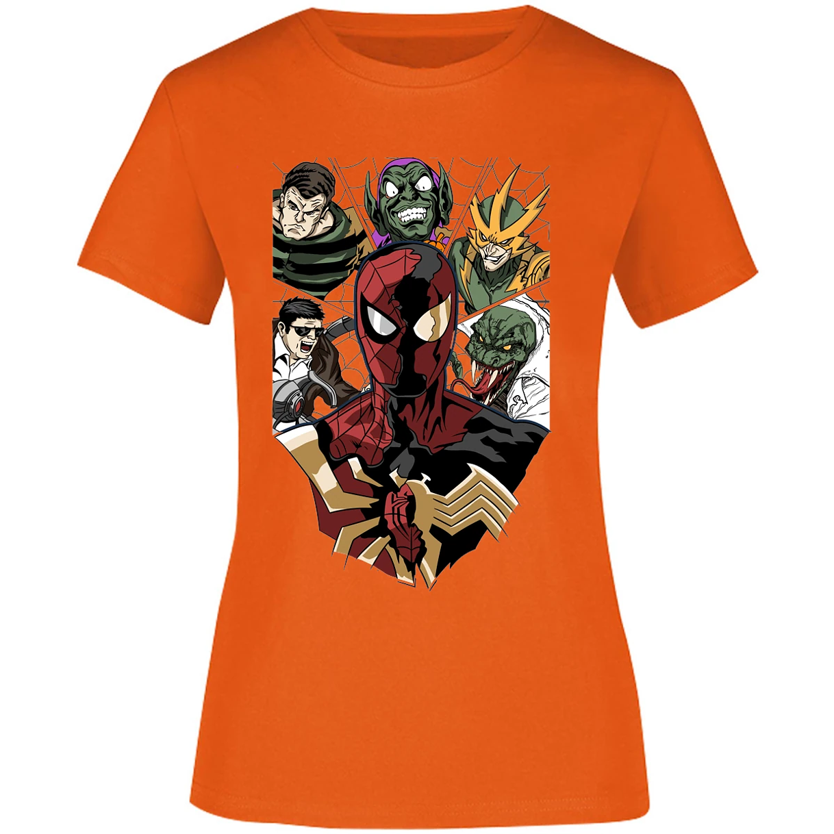 Blusa Es De Series Y Peliculas Spiderman Vs Villanos Blusa para Mujer 6