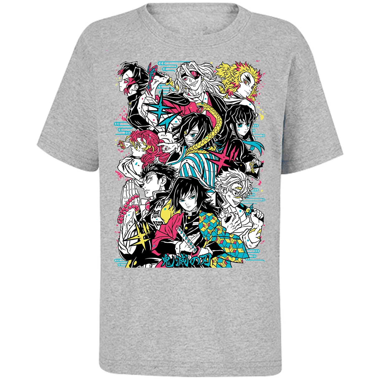 Playera Demon Slayer Hashiras Anime para Niño 17