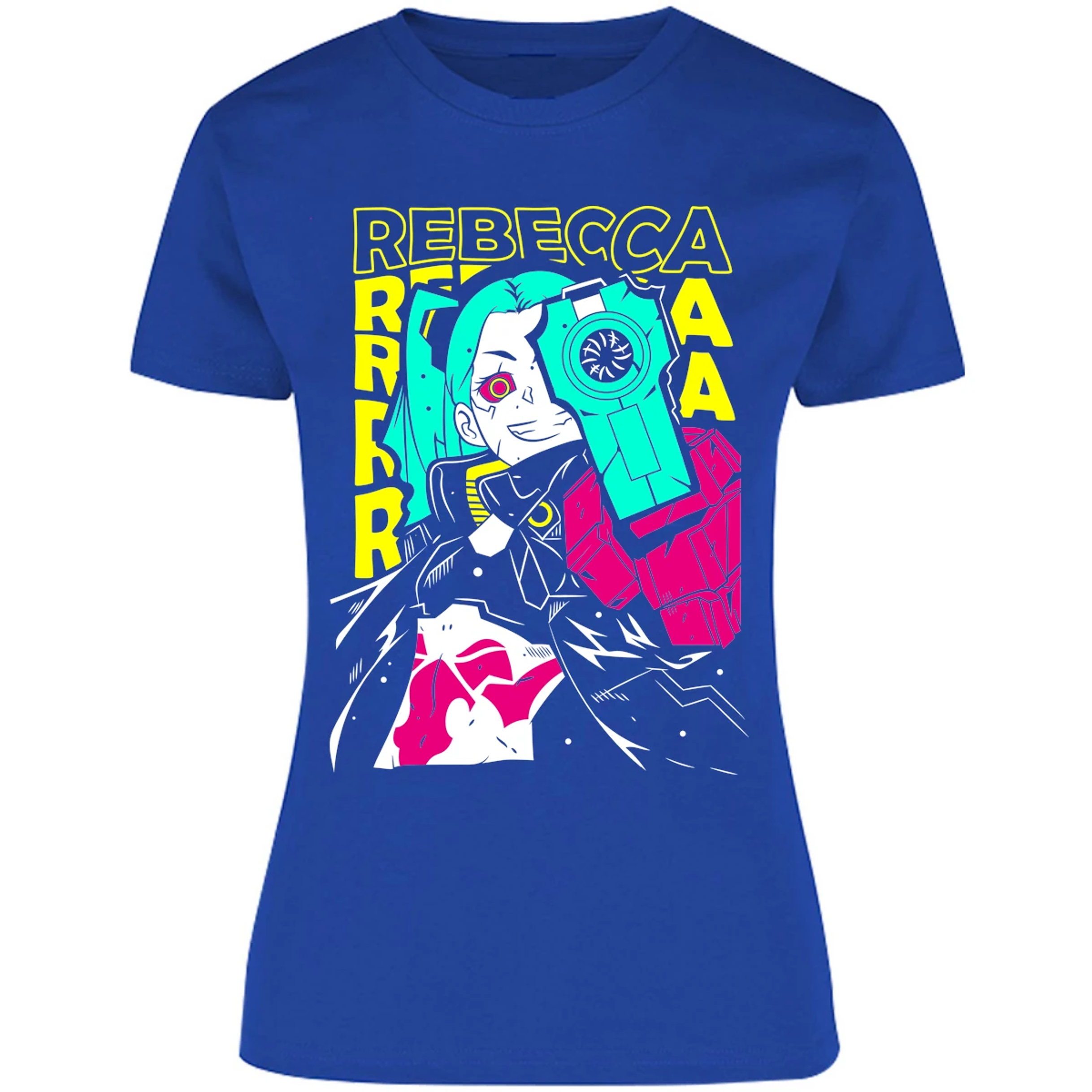 Blusa Cyberpunk Edgerunners Rebecca Cyberpunk Blusa para Mujer 4