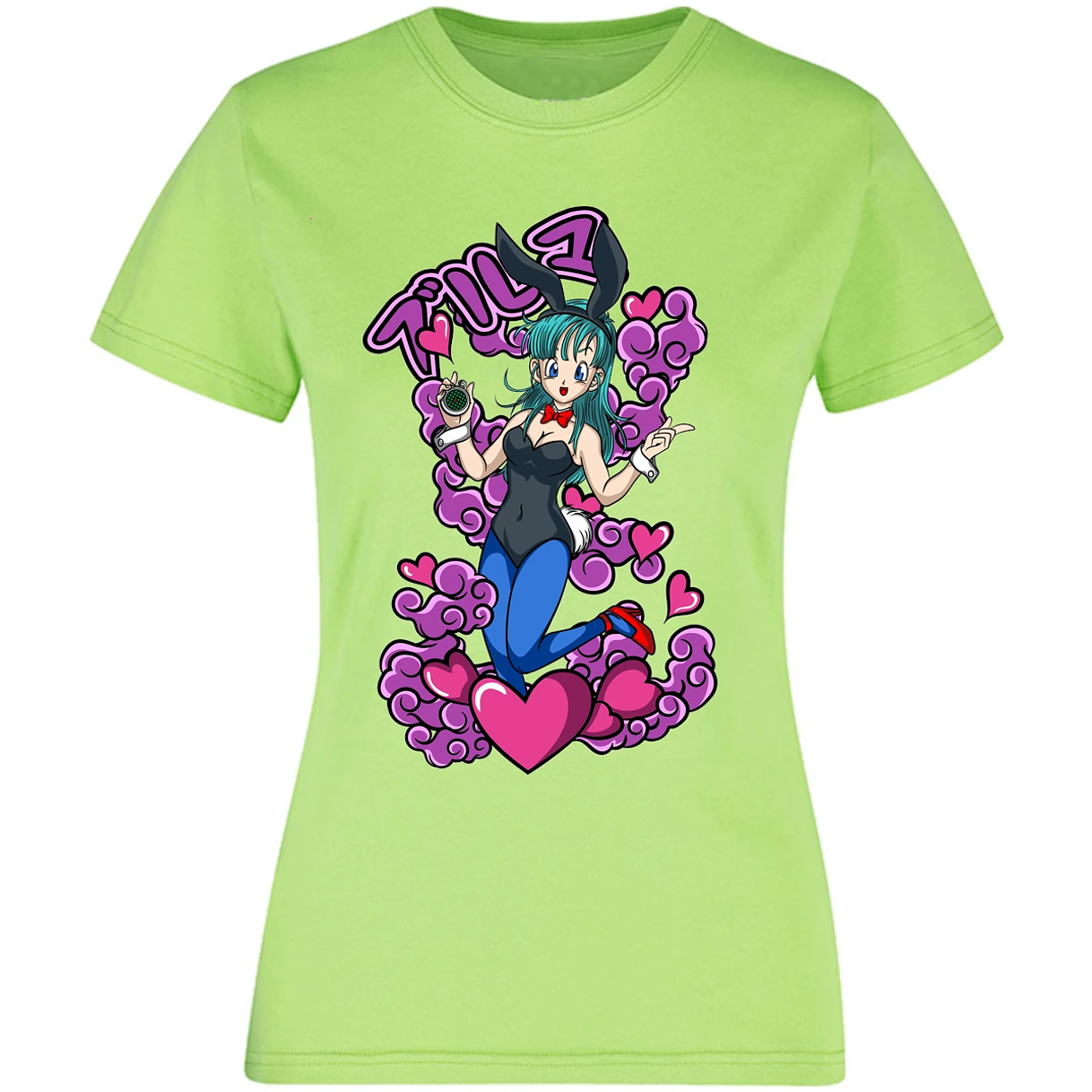 Blusa Dragon Ball Bunny Bulma Blusa para Mujer 15