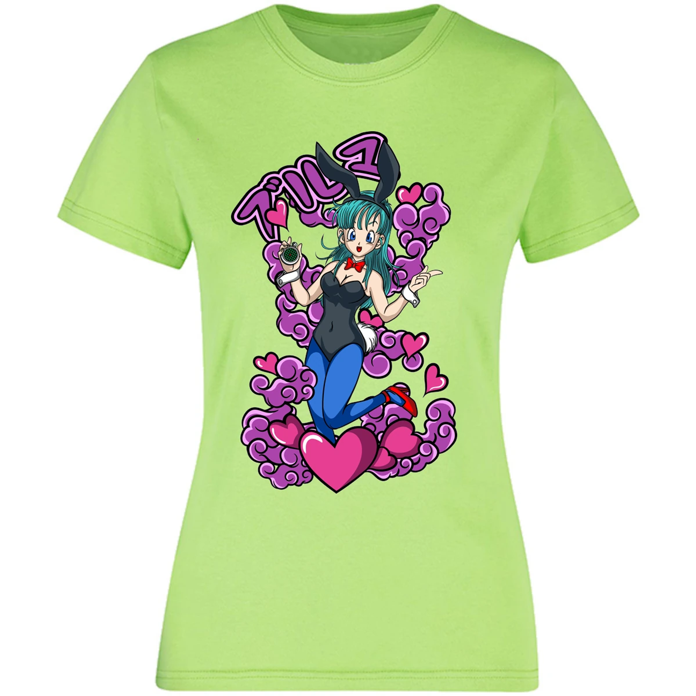 Blusa Dragon Ball Bunny Bulma Blusa para Mujer 15