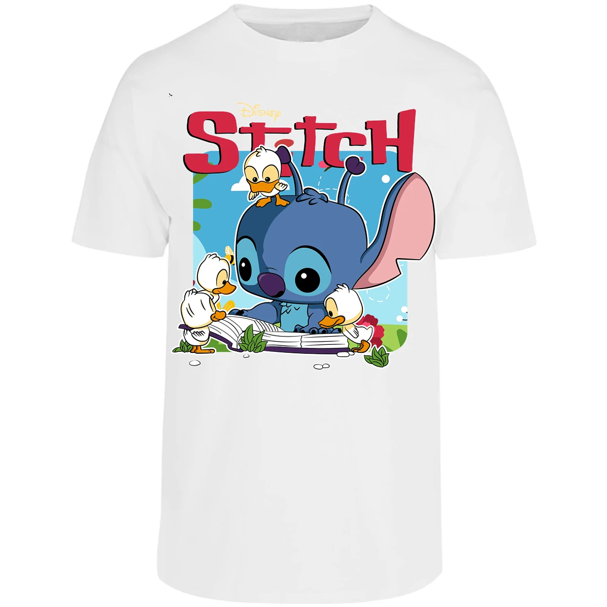 Playera Es De Series Y Peliculas Stitch Patitos Funko para Adulto 21