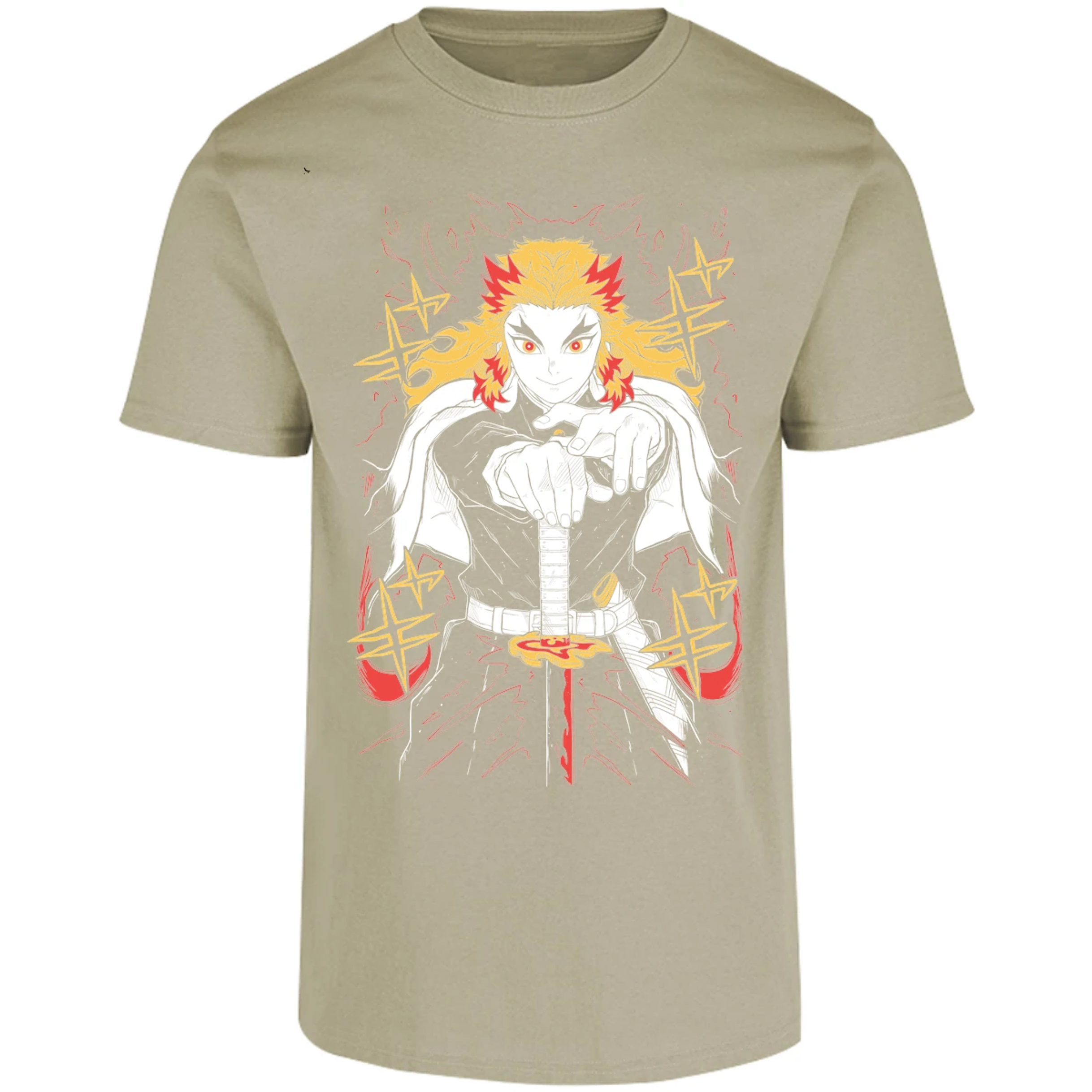 Playera Demon Slayer Rengoku para Adulto 1