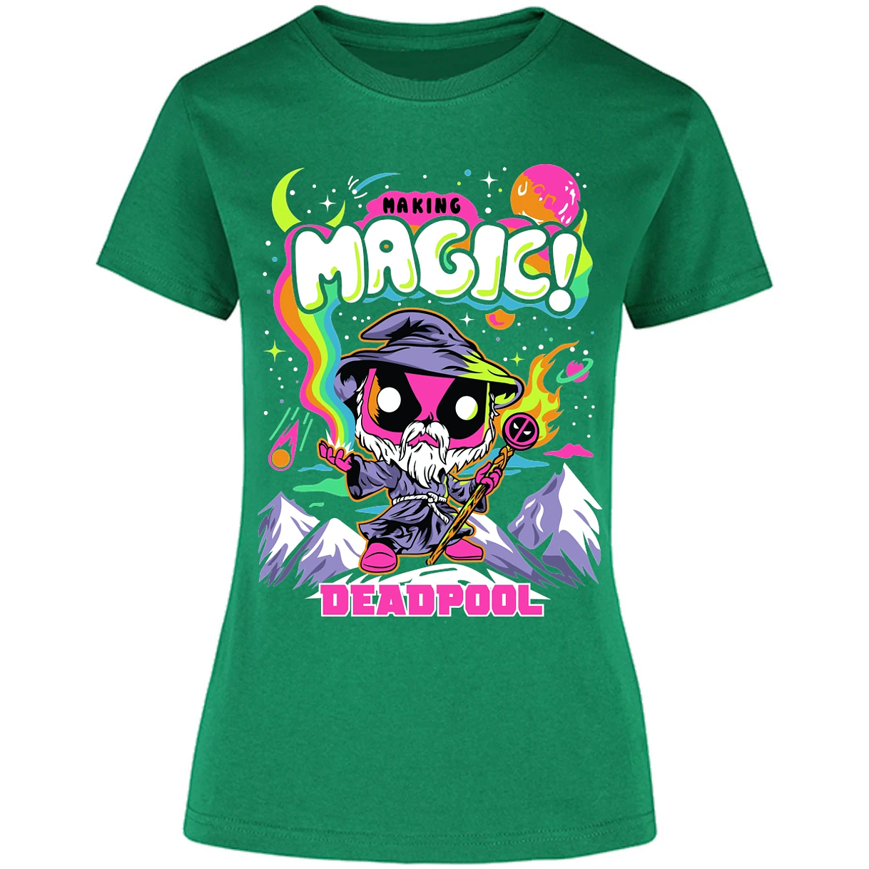 Blusa Es De Series Y Peliculas Deadpool Funko Magic Blusa para Mujer 14