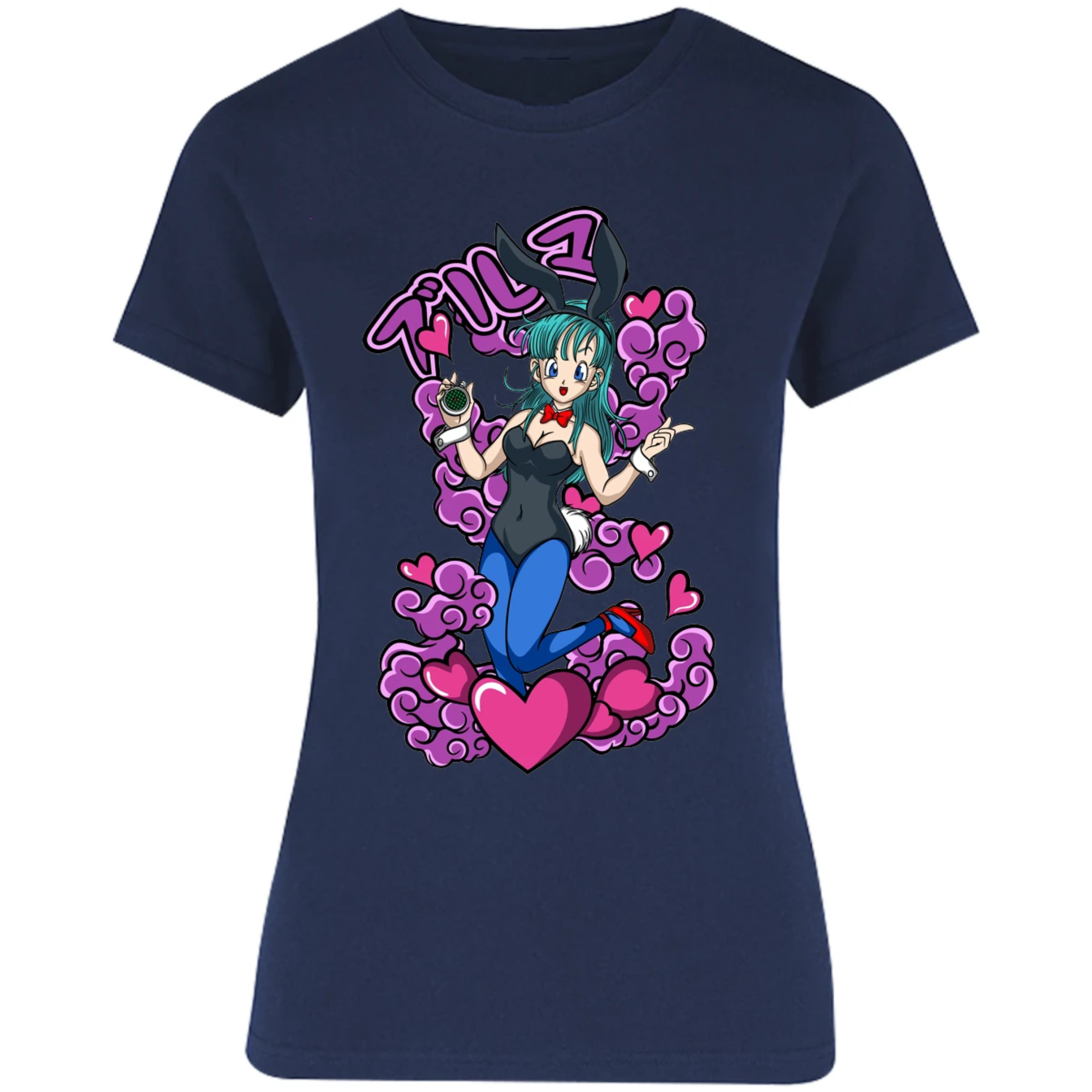 Blusa Dragon Ball Bunny Bulma Blusa para Mujer 14