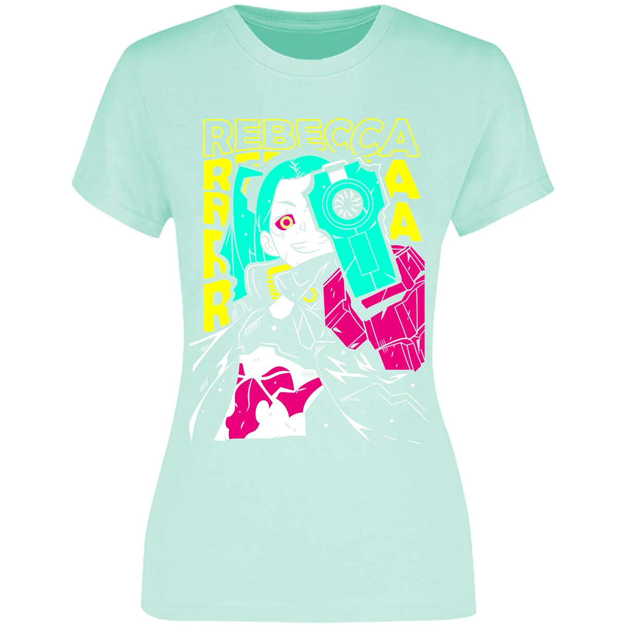 Blusa Cyberpunk Edgerunners Rebecca Cyberpunk Blusa para Mujer 2