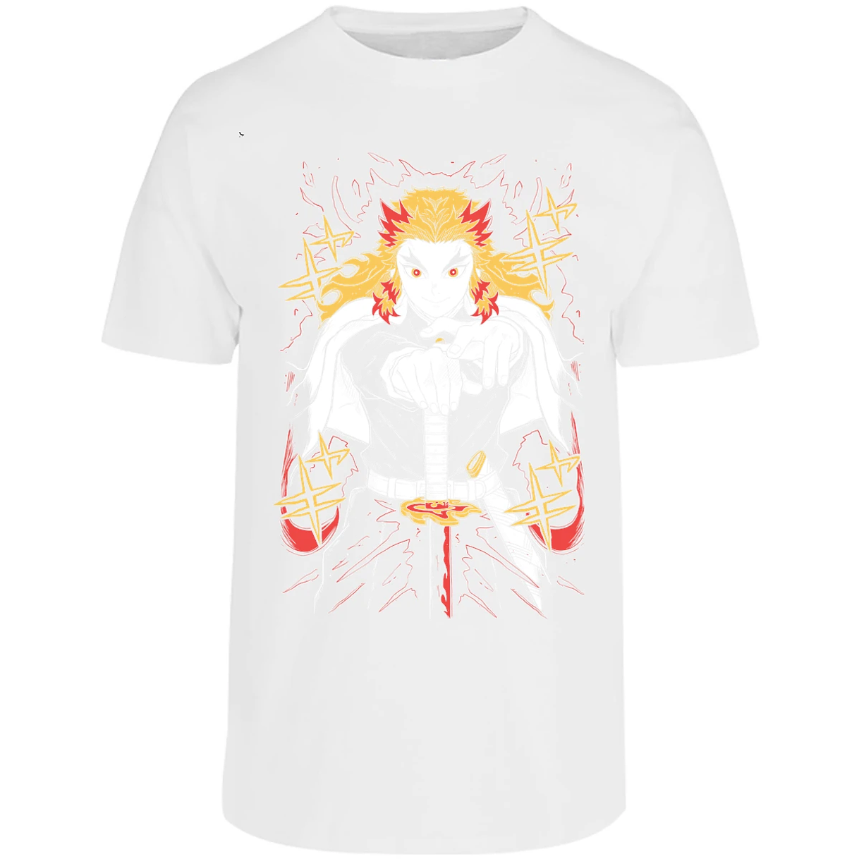 Playera Demon Slayer Rengoku para Adulto 23