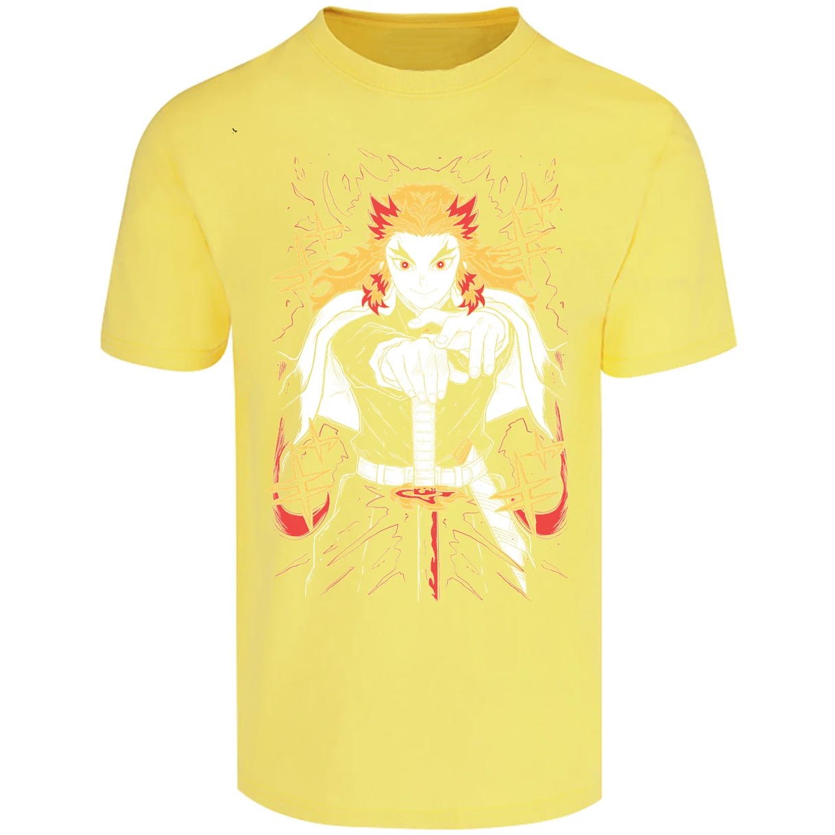 Playera Demon Slayer Rengoku para Adulto 10