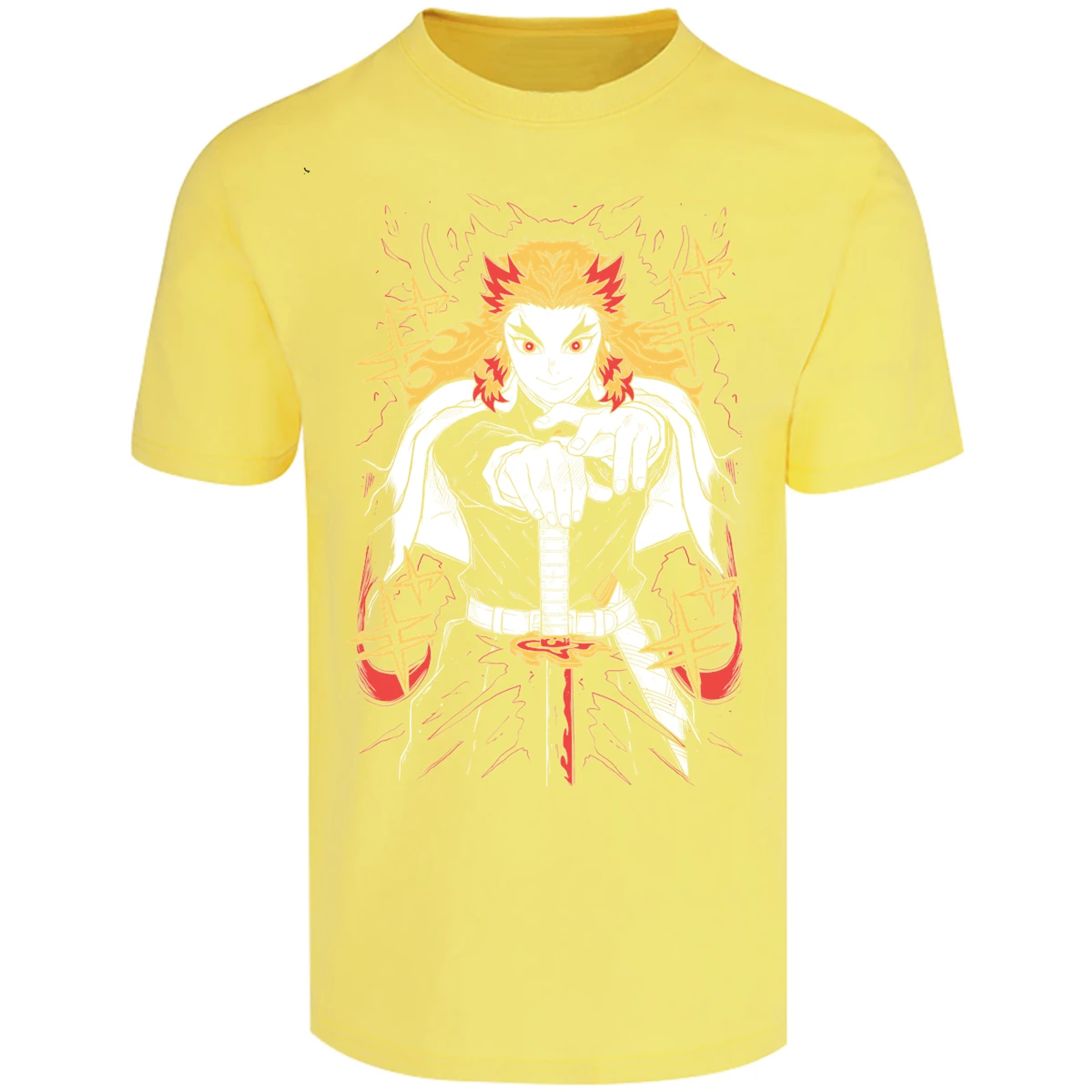 Playera Demon Slayer Rengoku para Adulto 10