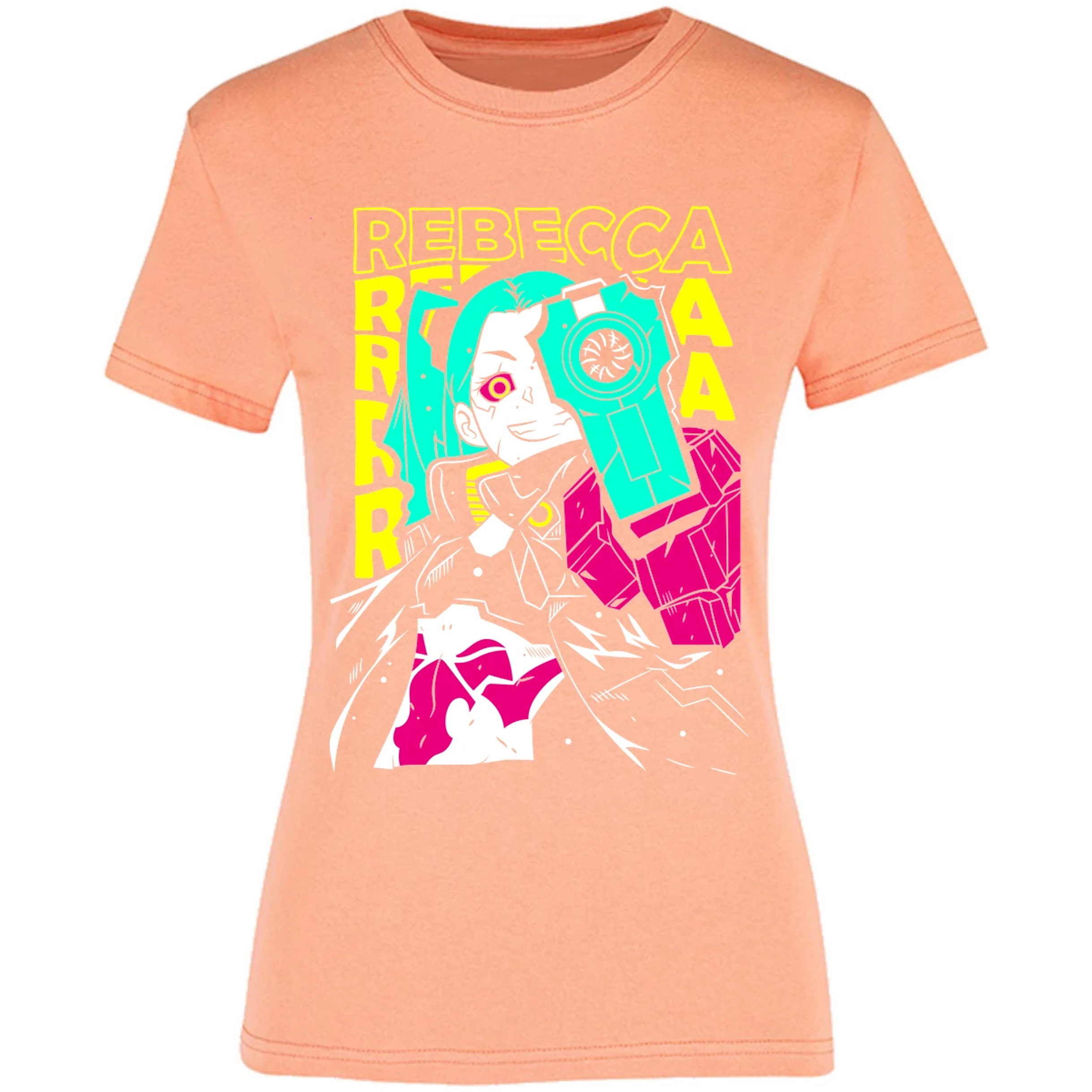 Blusa Cyberpunk Edgerunners Rebecca Cyberpunk Blusa para Mujer 1