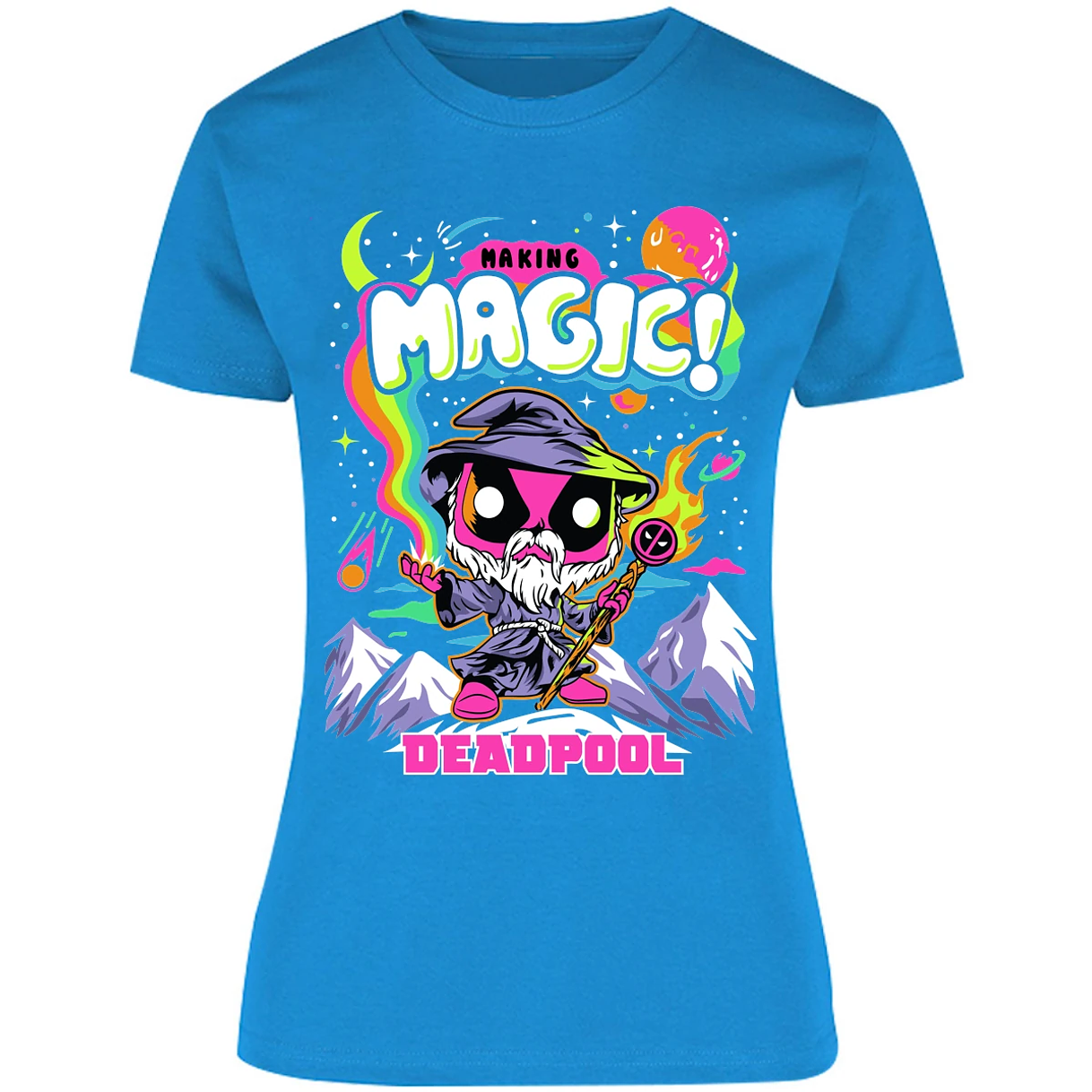 Blusa Es De Series Y Peliculas Deadpool Funko Magic Blusa para Mujer 16