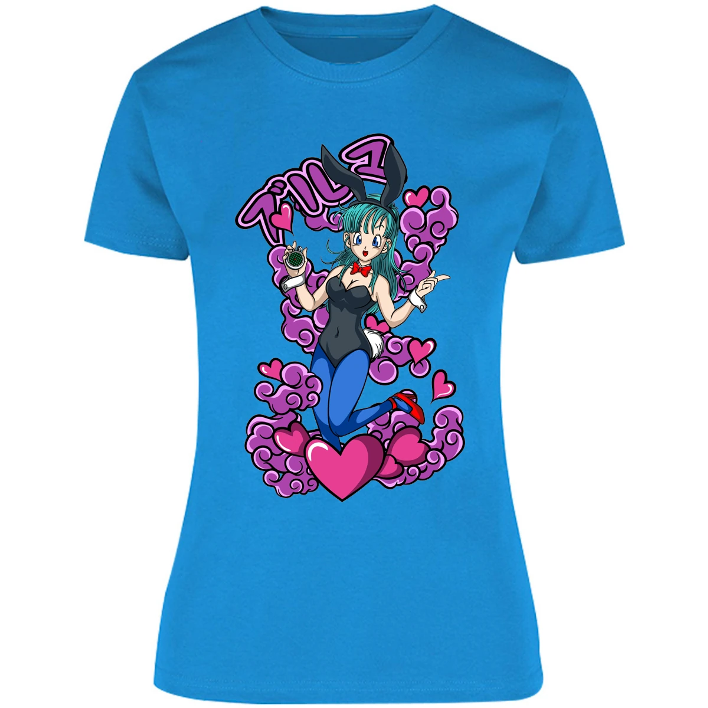 Blusa Dragon Ball Bunny Bulma Blusa para Mujer 3